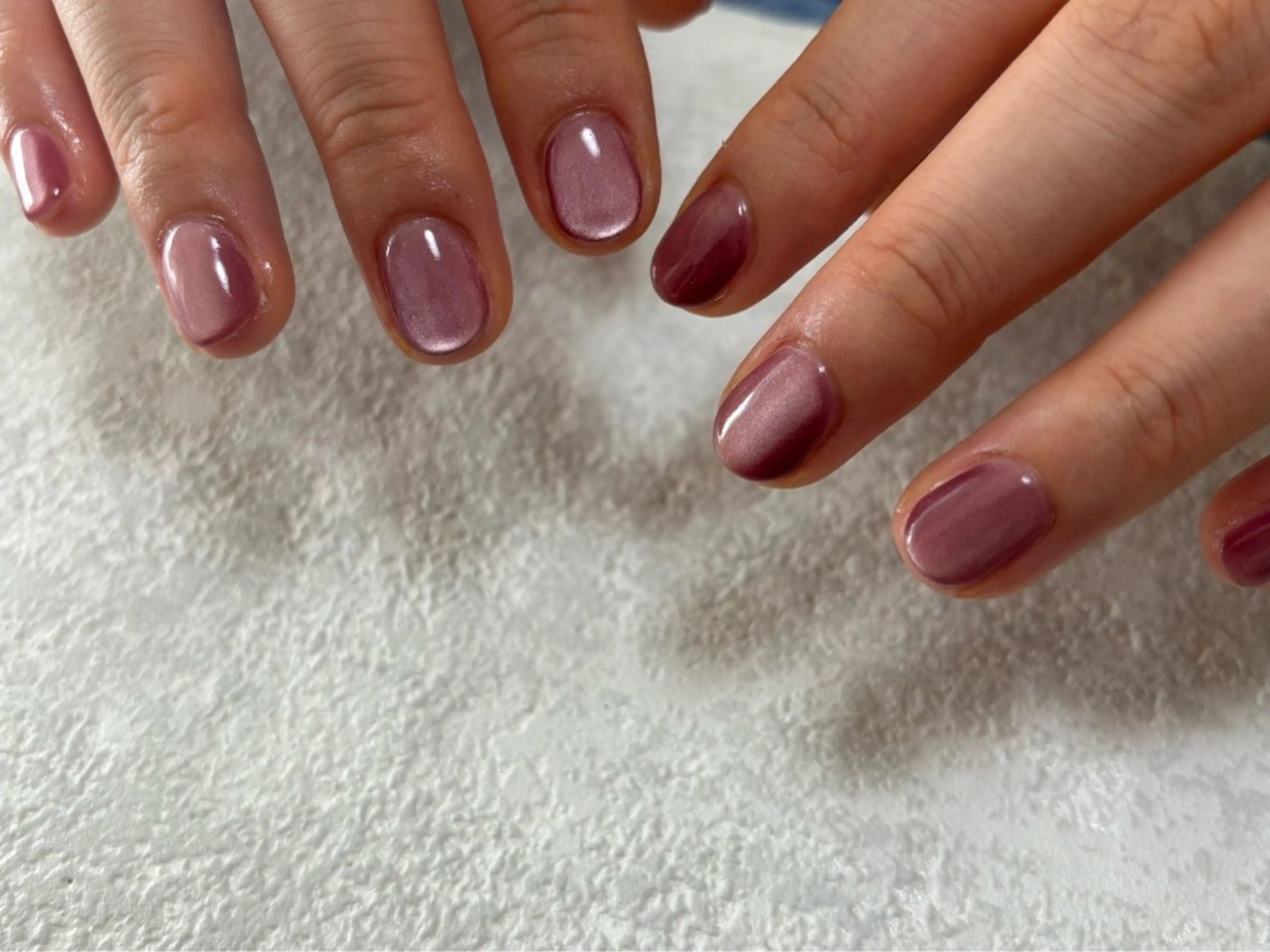 ネイル ジェルネイル キラキラネイル 韓国ネイル マグネットネイル メンズネイル kiki nail たまプラーザのネイルデザイン