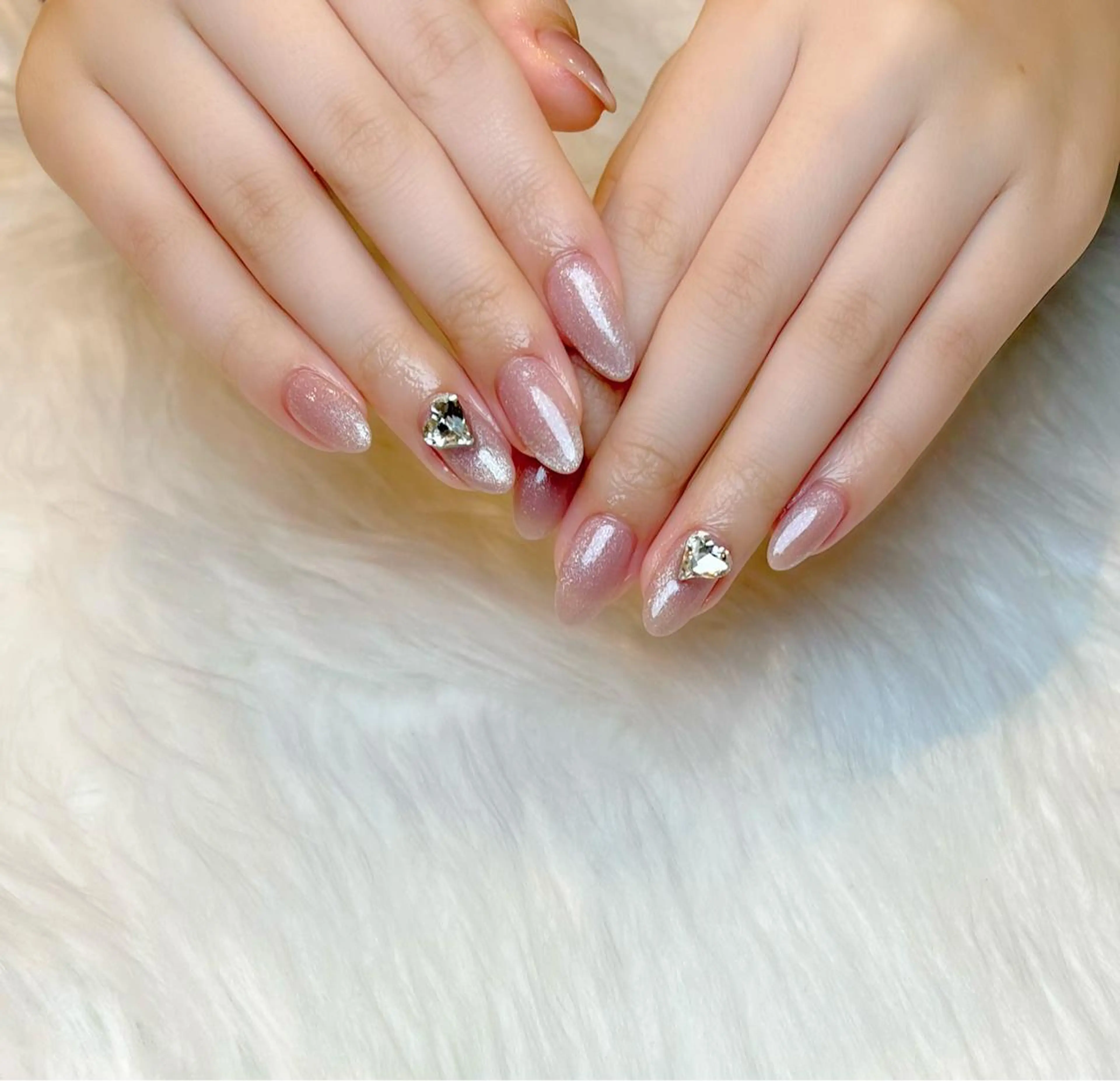 ネイル ハート Lino+ ネイル&よもぎ蒸しのネイルデザイン