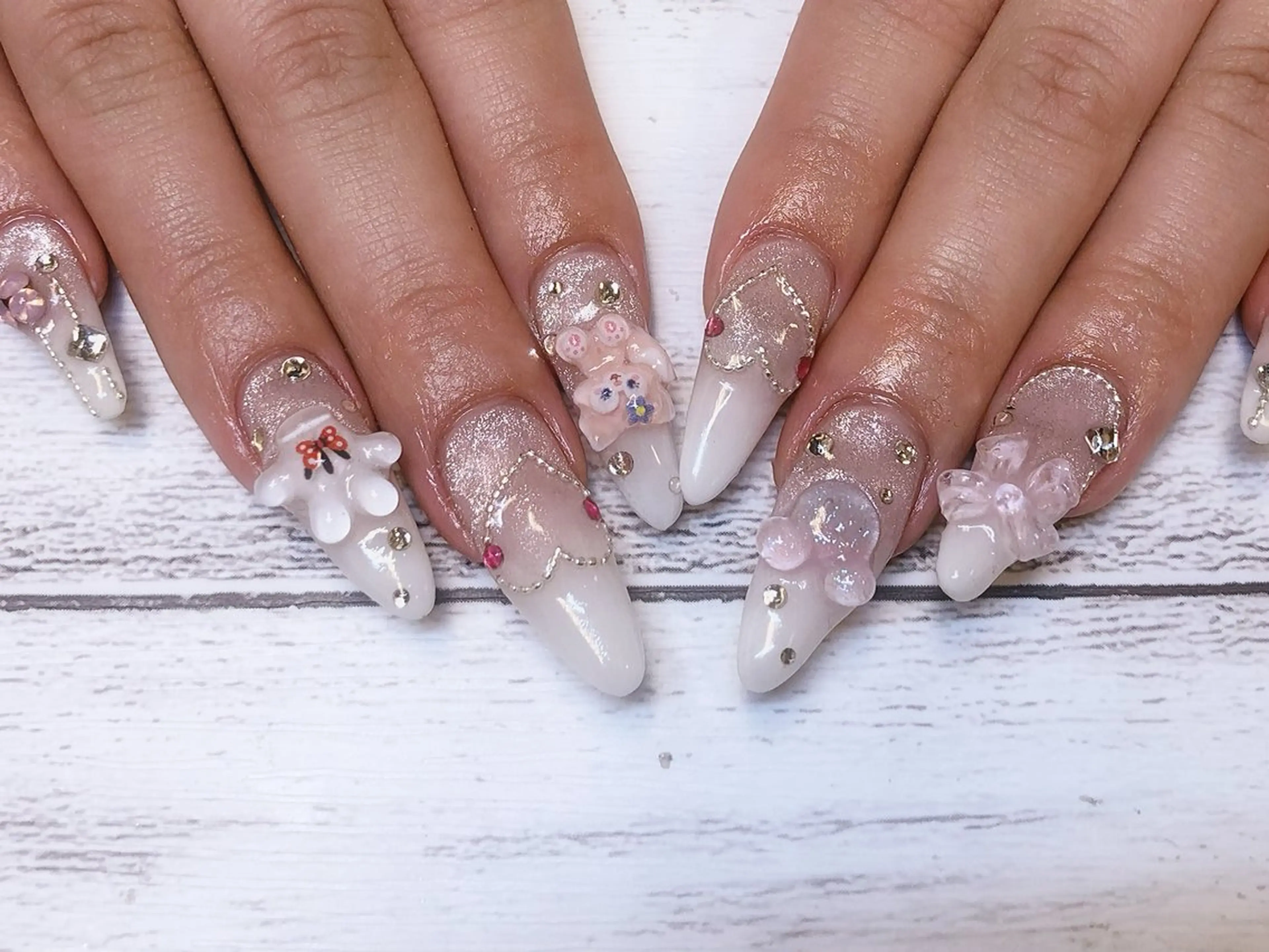 ネイル ハンドネイル Rグループ felizのネイルデザイン