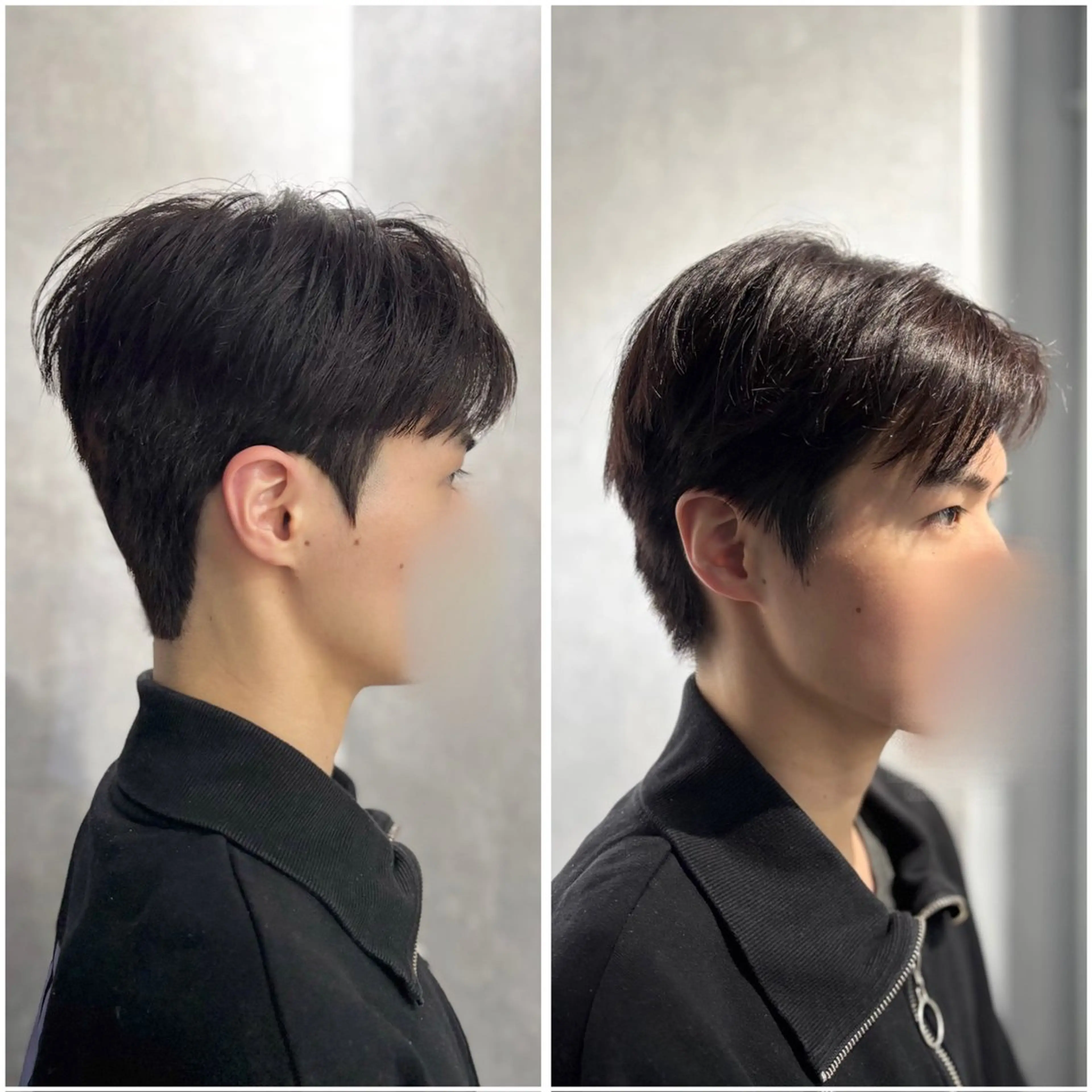 ショート パーマ メンズ ダウンパーマ メンズパーマ カット パーマ 韓国メンズヘア/ ダウンパーマ/歩夢のヘアスタイル