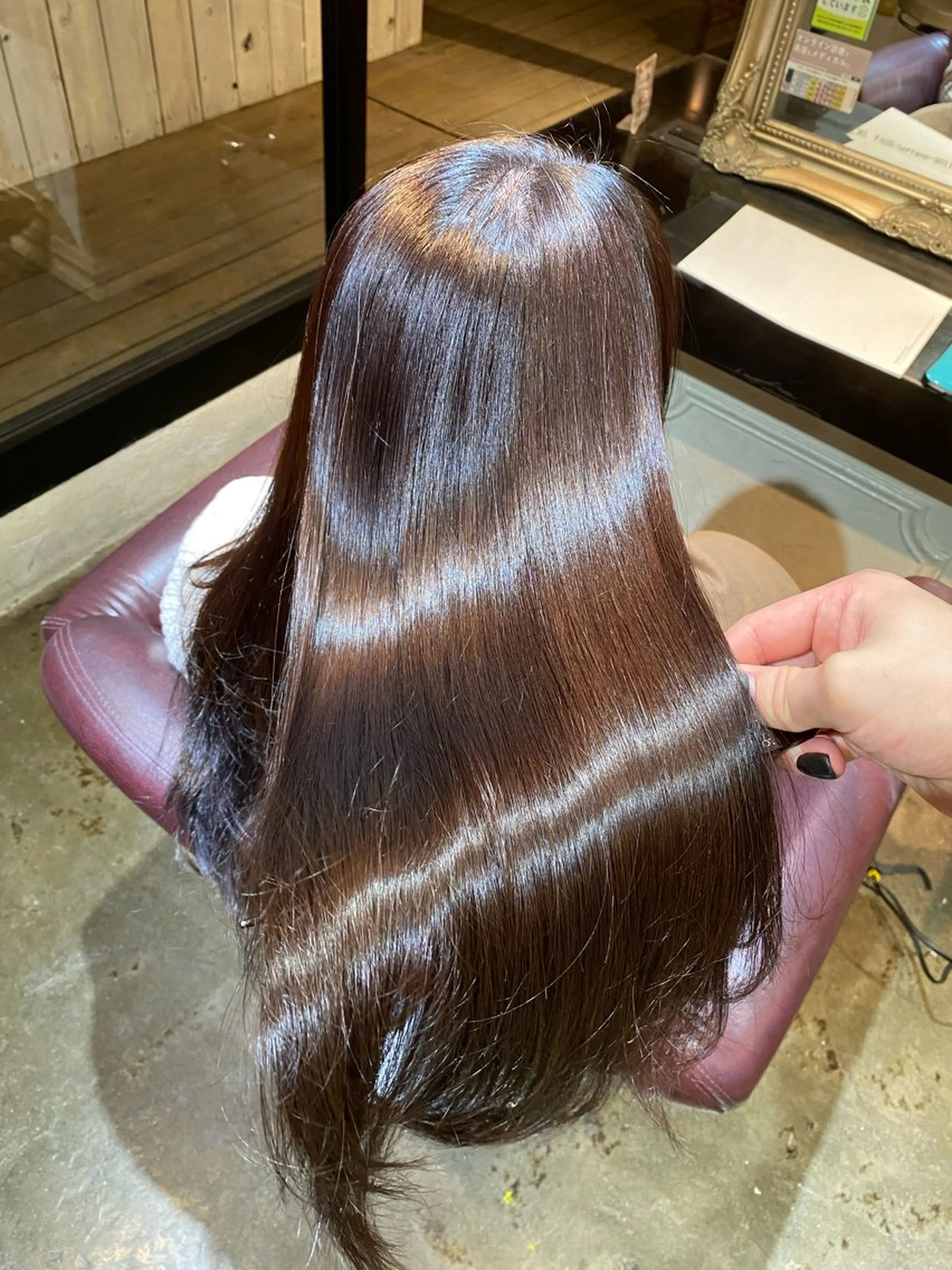 ロング カラー 癖毛&ダメージ改善 カット/soyaのヘアスタイル