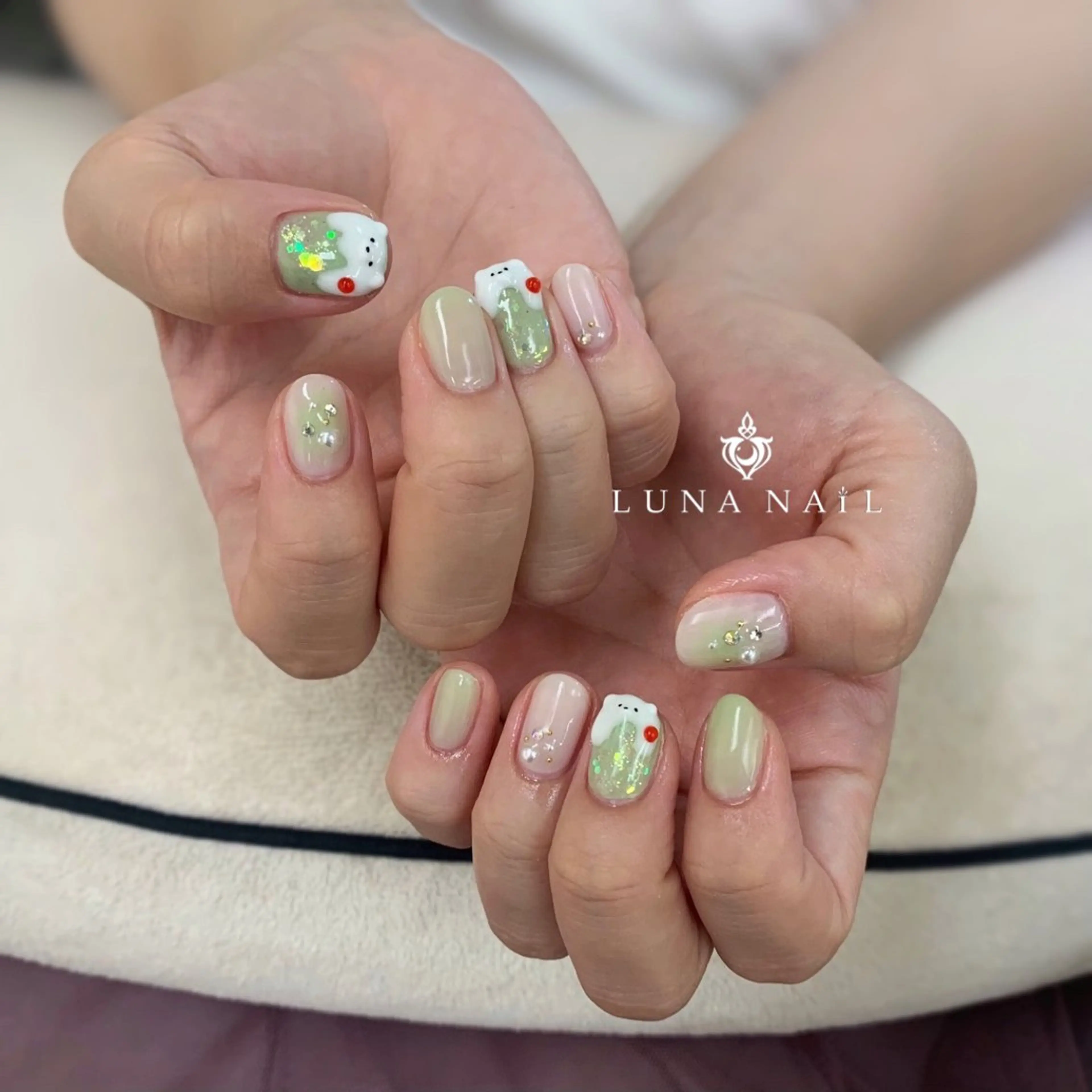 ネイル ハンドネイル アトリエ　ミモザ所属・いまむら あかりのネイルデザイン