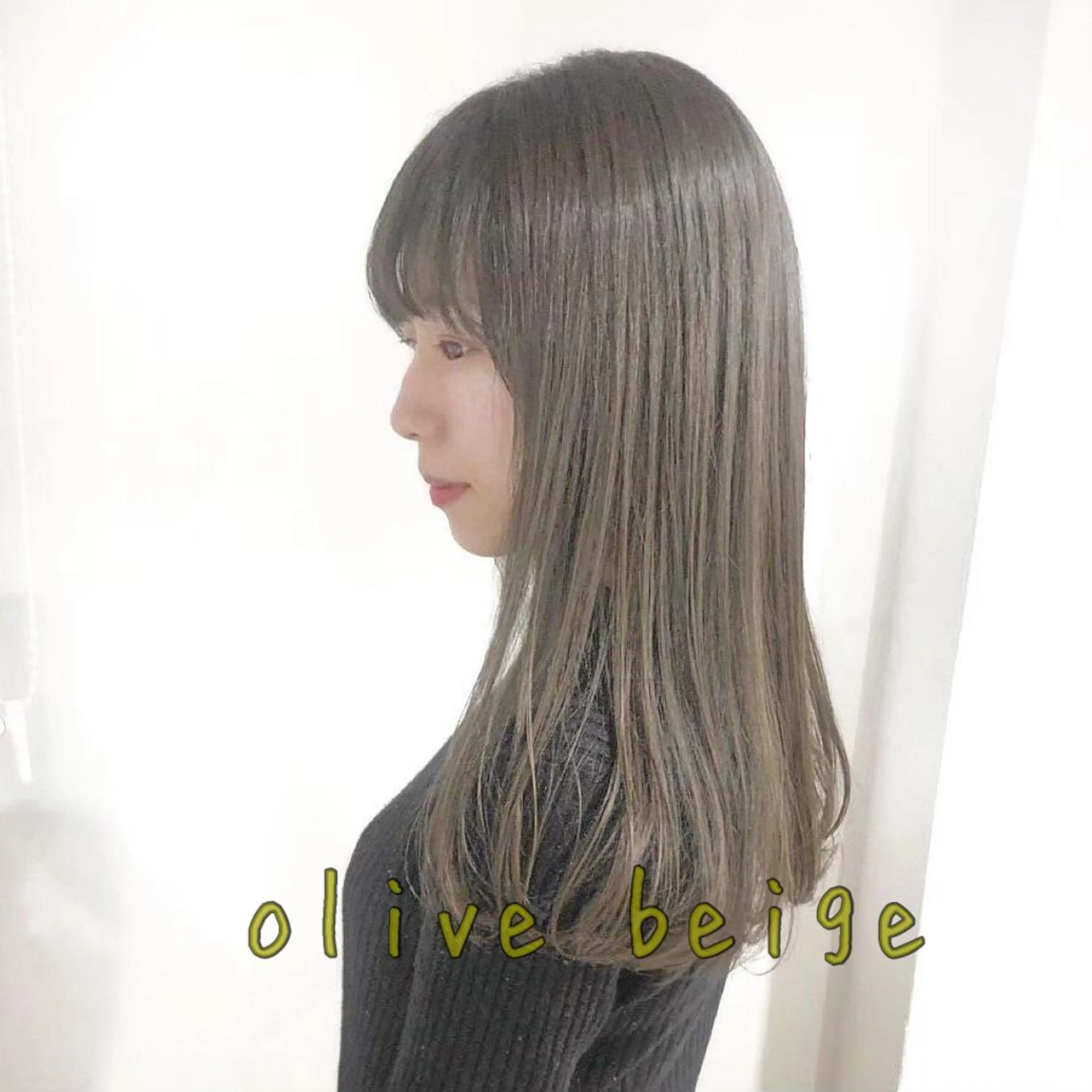 カラー 🩶透髪×モテ髪🩶 池袋SHE🏹🩶のヘアスタイル