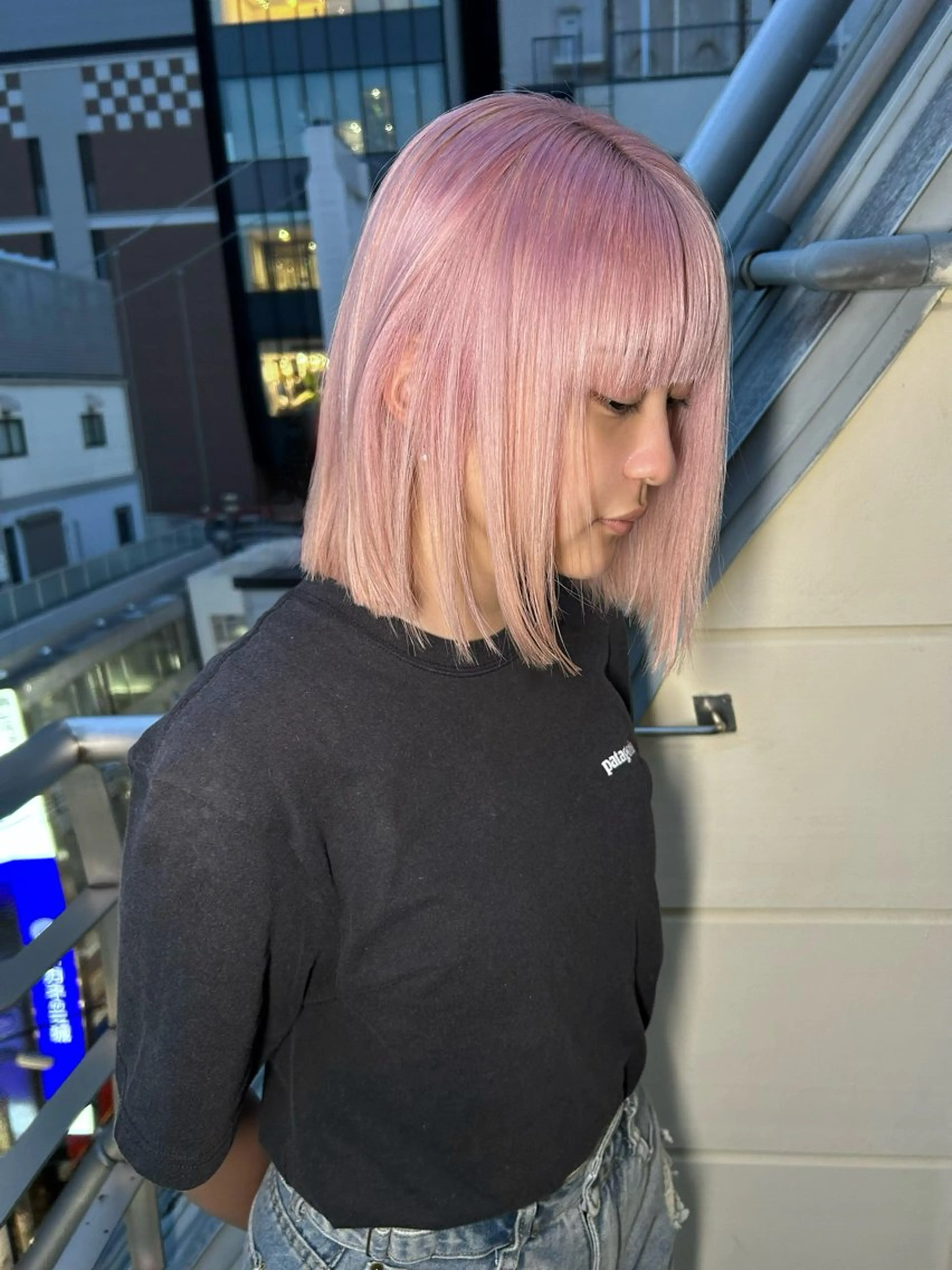 ミディアム カラー land所属・透明感カラー/レイヤ ー🌙Honokaのヘアスタイル