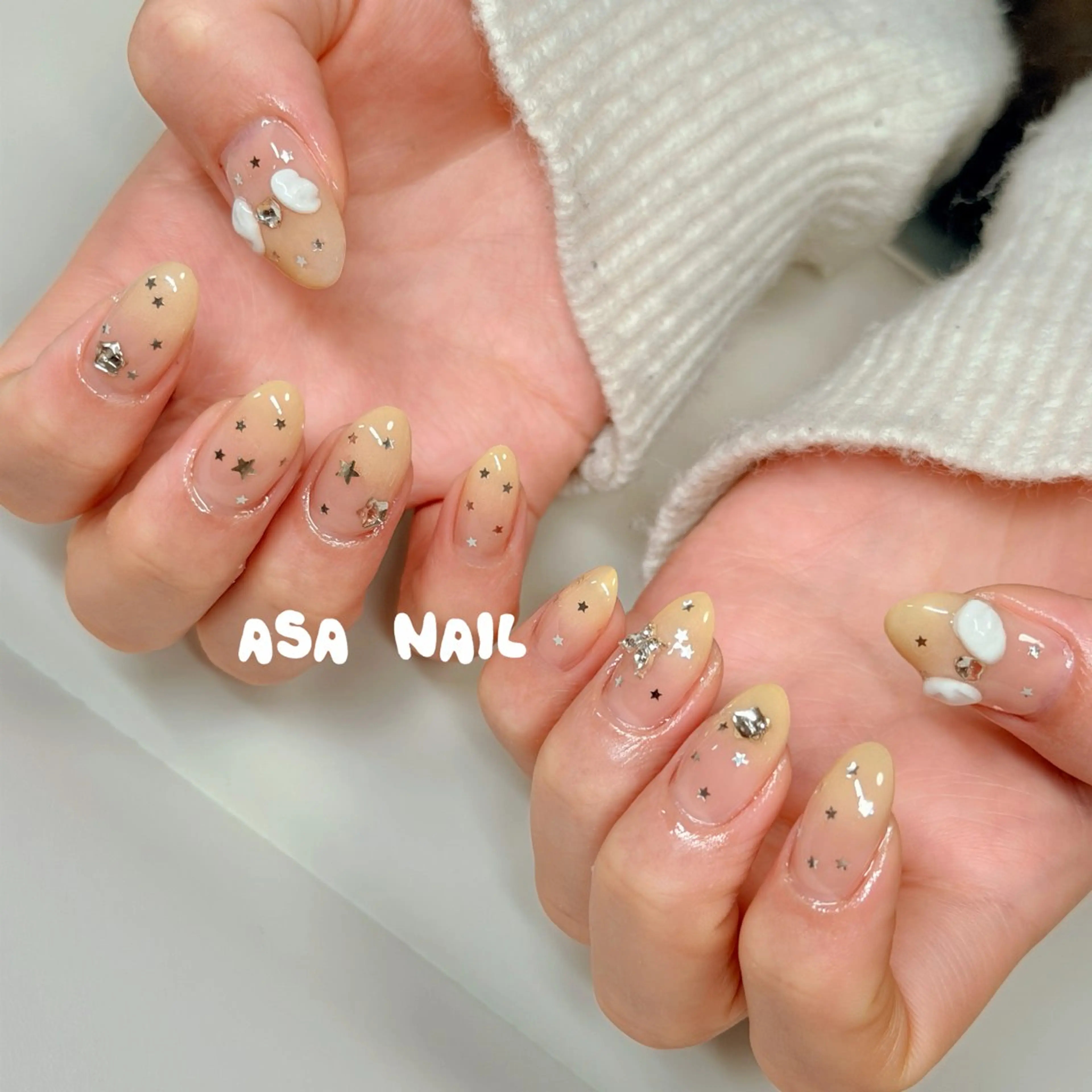 ネイル ハンドネイル Asa Nail 亀戸 平井のネイルデザイン