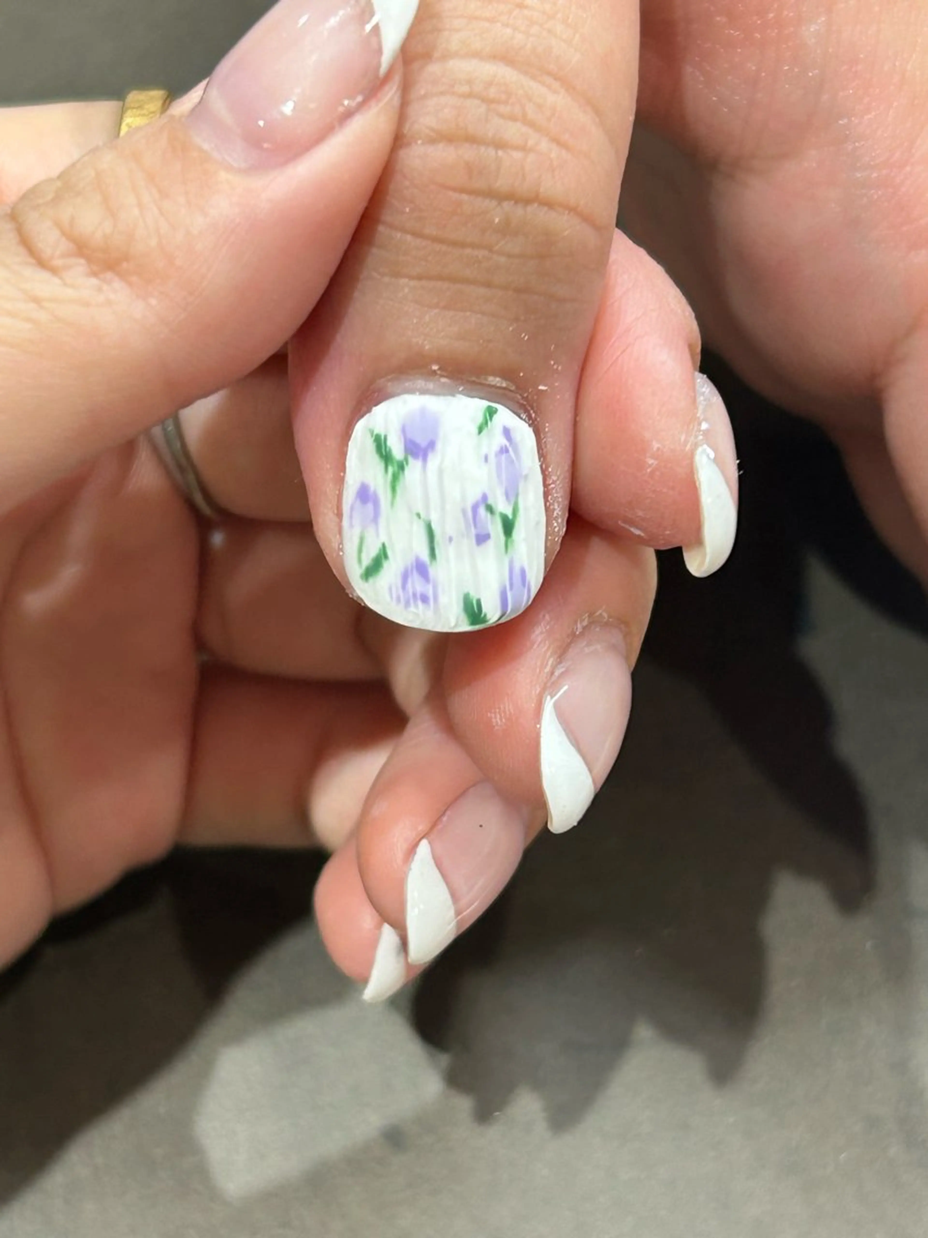 ネイル マミーナオレンジ mihoのネイルデザイン