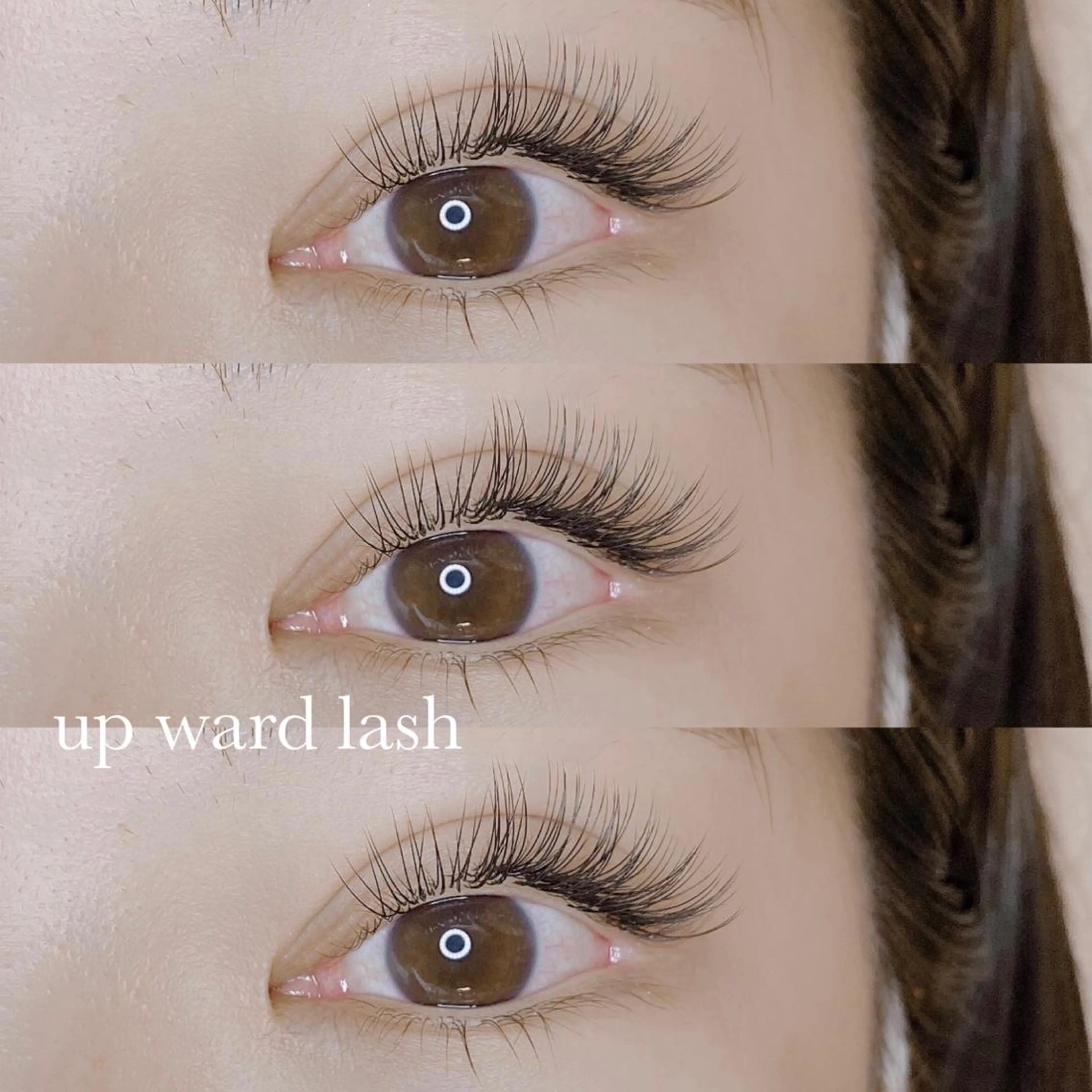 マツエク・マツパ アップワードラッシュ Iwasaki Nene☾店長のマツエク・マツパデザイン