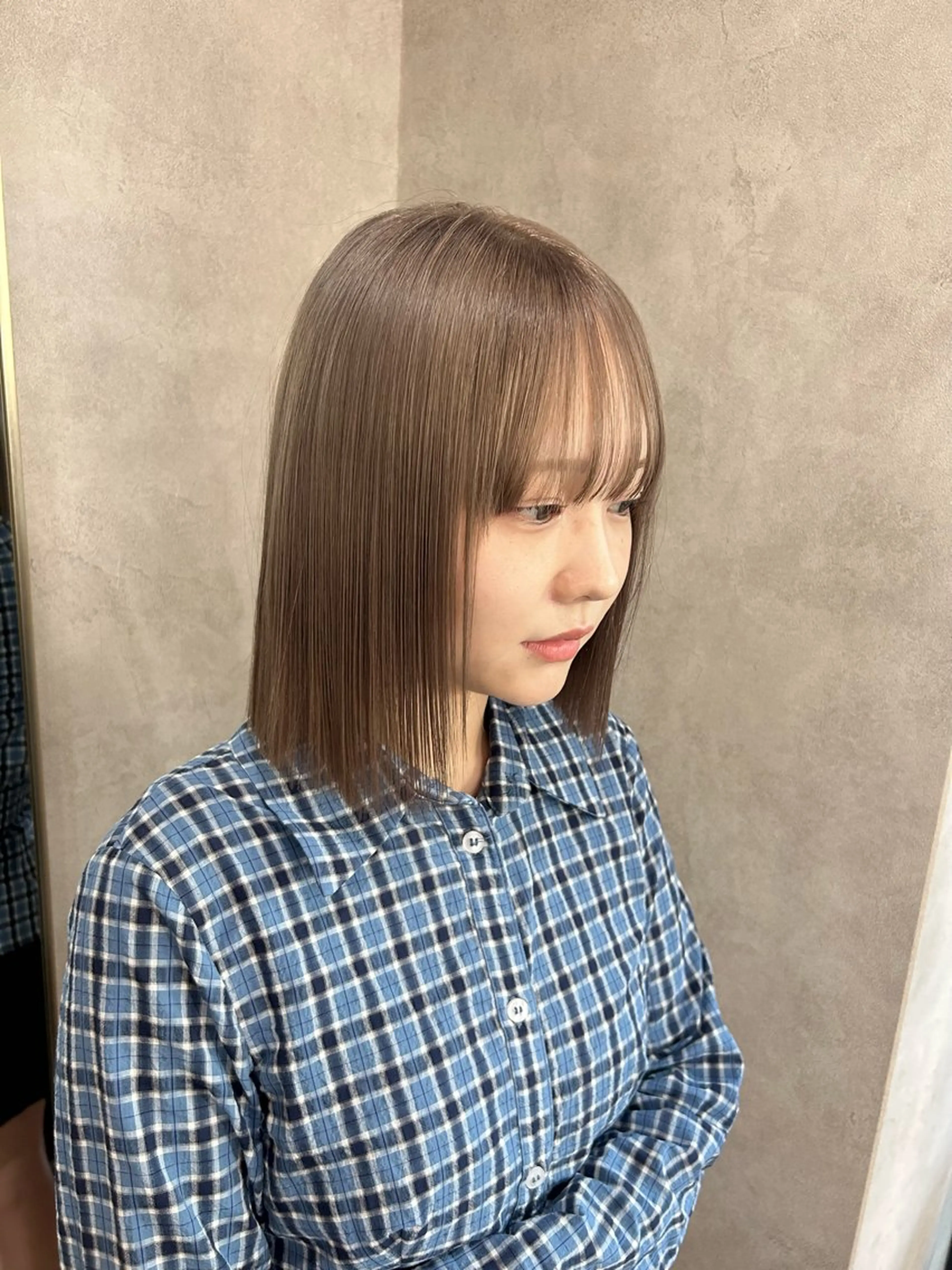 ミディアム ヘアカラー トリートメント RIENS / ayu ♡のヘアスタイル