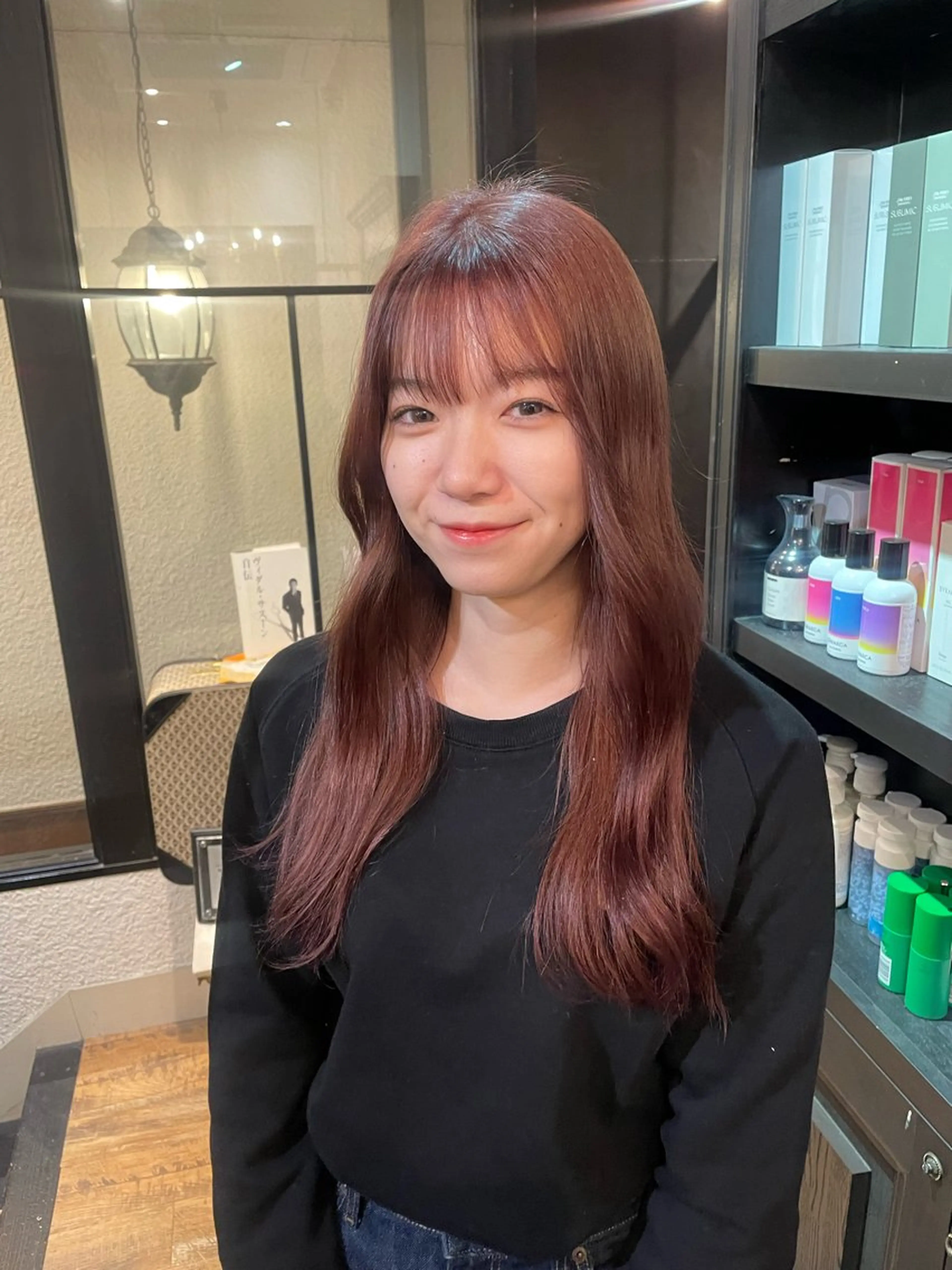 ロング 十川 明優花のヘアスタイル