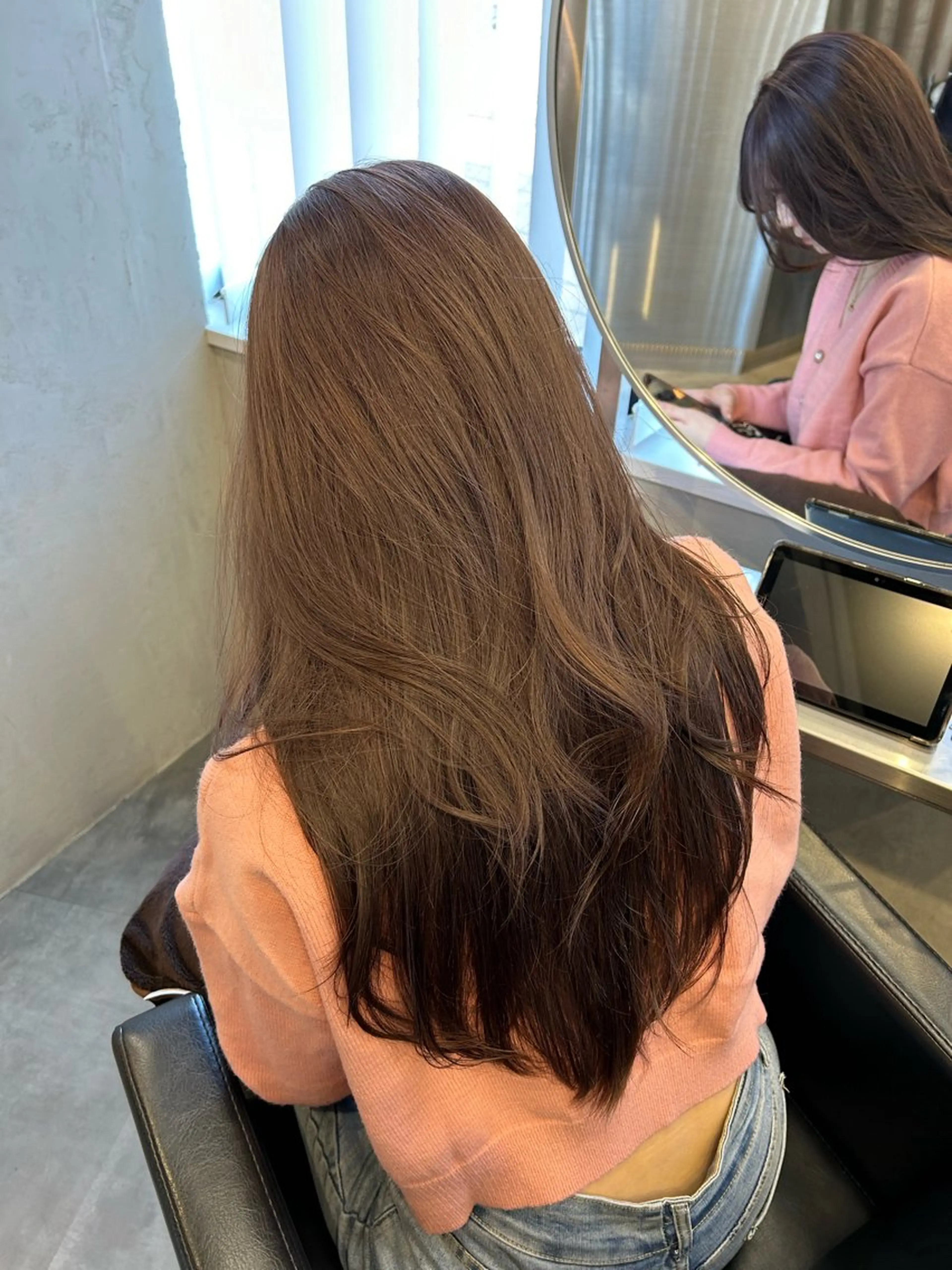 ロング カラー ヘアカラー Haru/THREE …by velvetのヘアスタイル