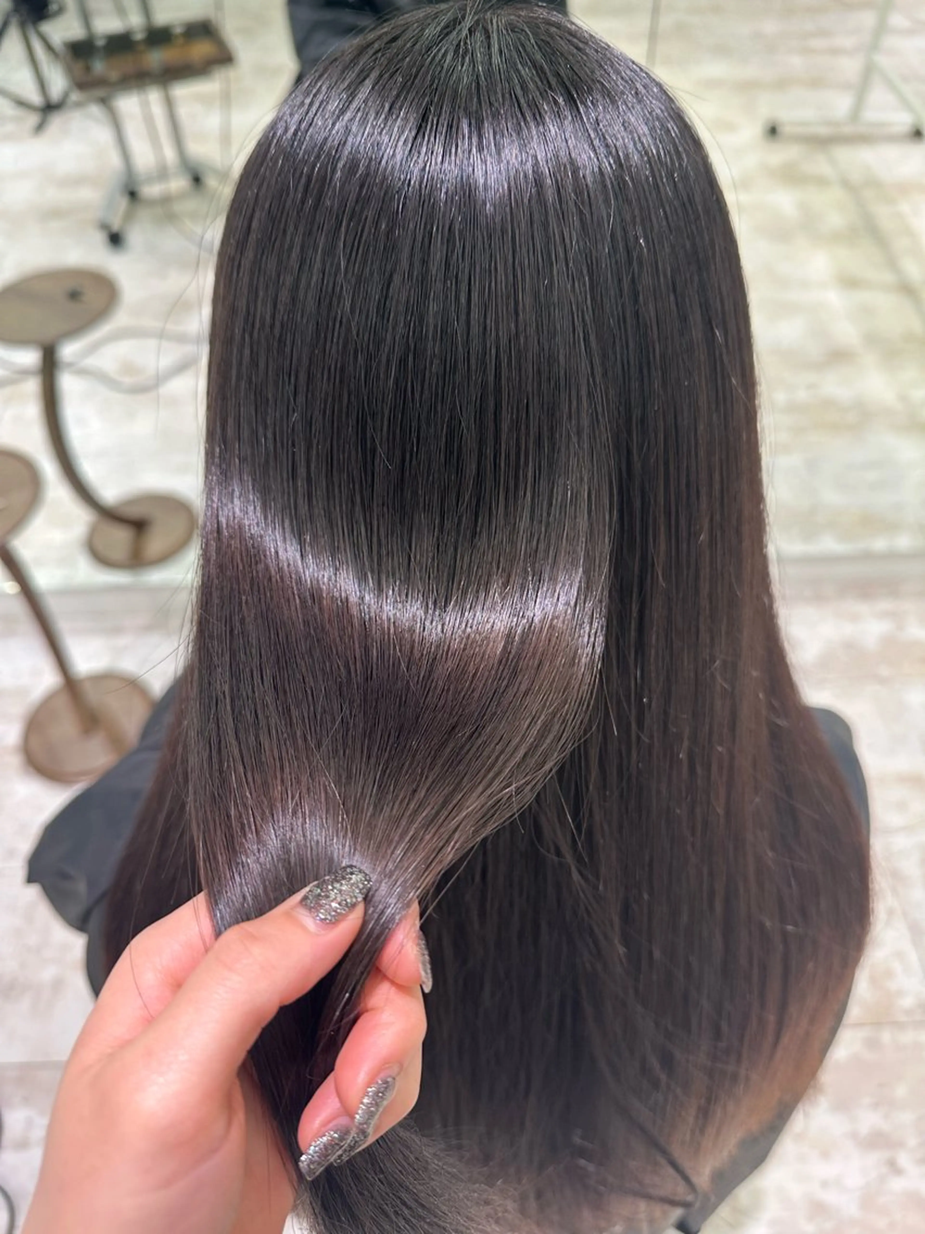 ロング 縮毛矯正 🦋フジモリ セリナ🦋のヘアスタイル