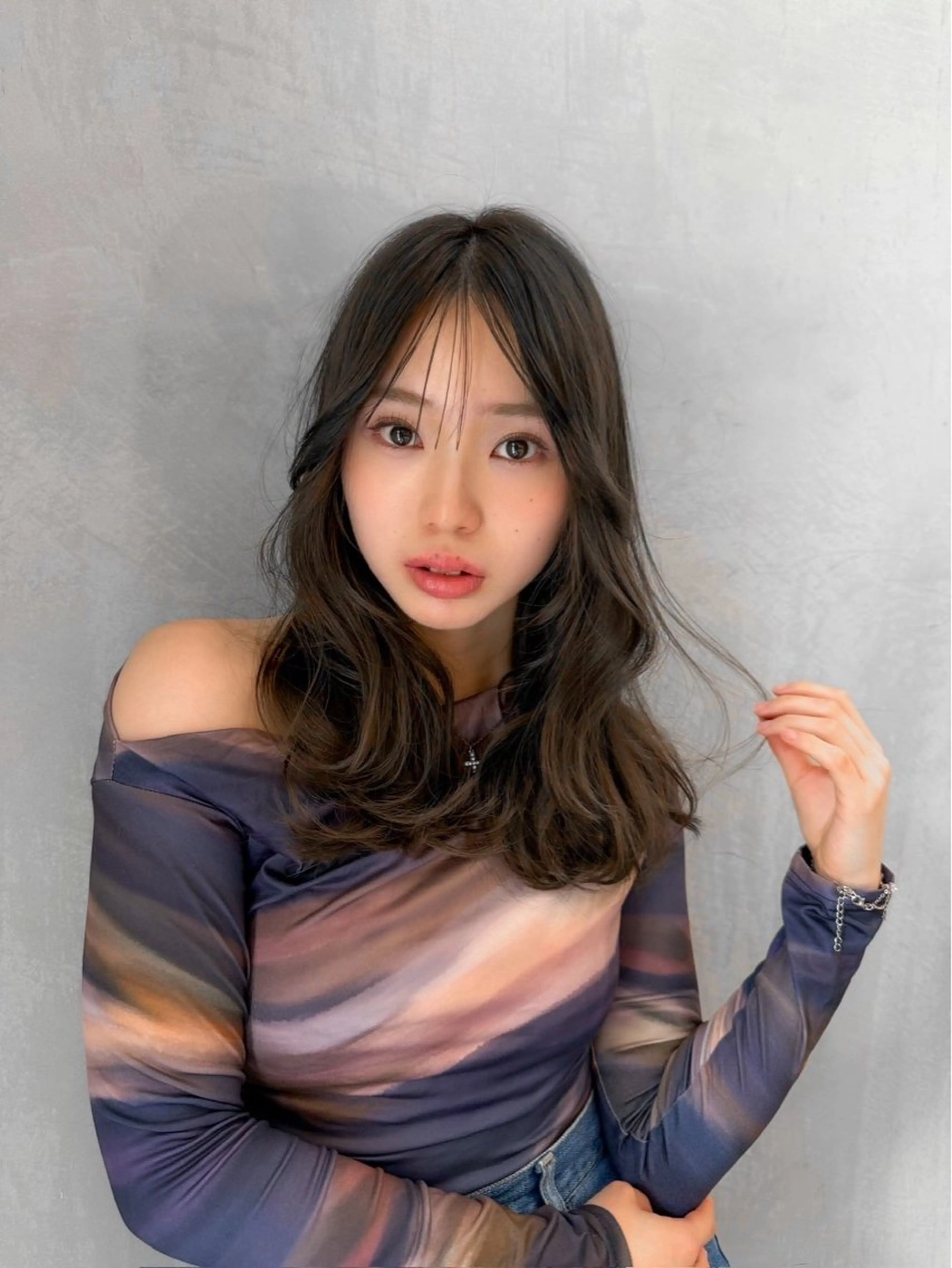 ミディアム カット ヘアカラー トリートメント ヘッドスパ taiga ショート /レイヤー/矯正🌈のヘアスタイル