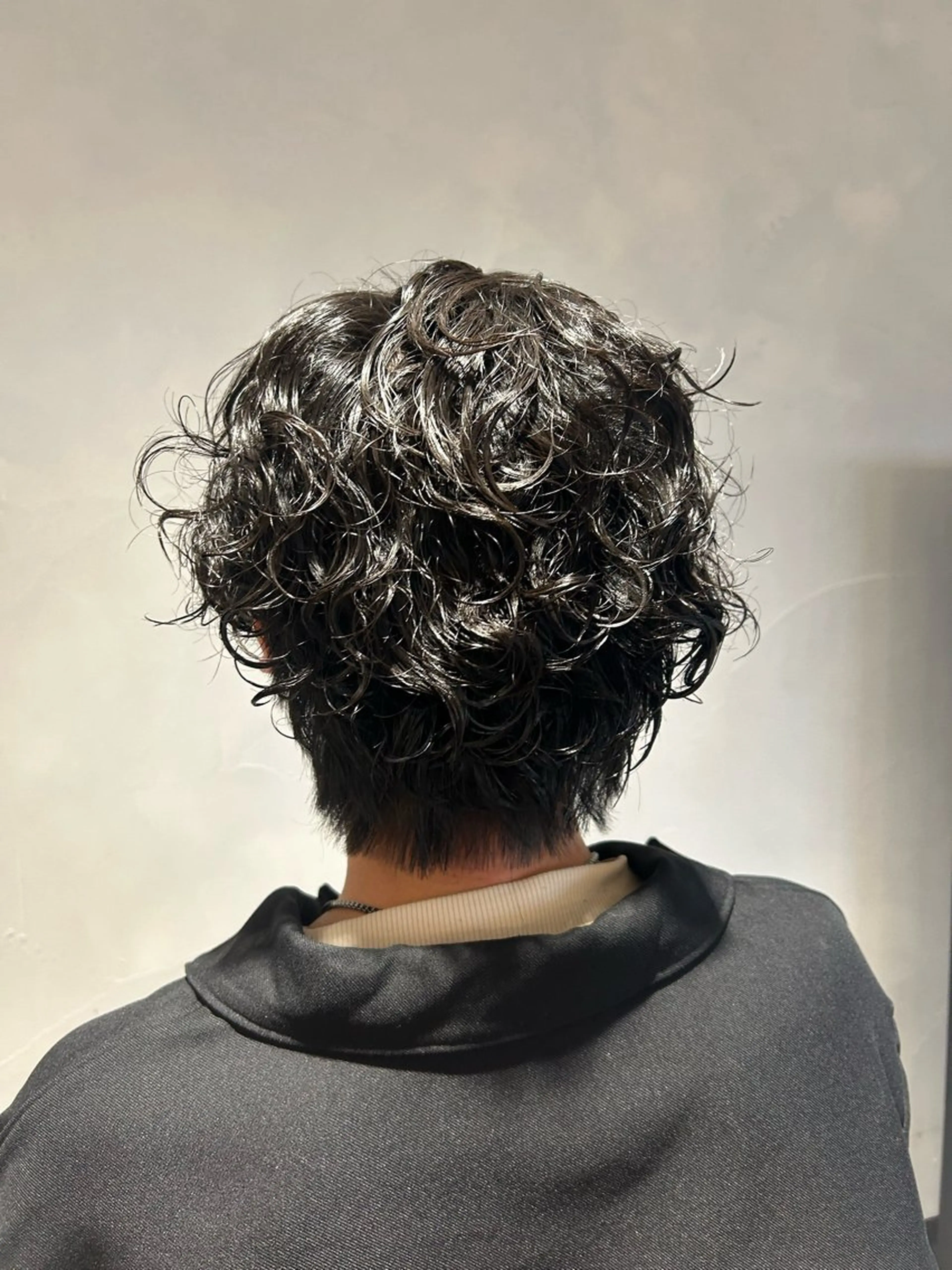 ショート パーマ メンズ メンズパーマ ITbyALBUM藤沢店所属・IT by ALBUM立川のヘアスタイル