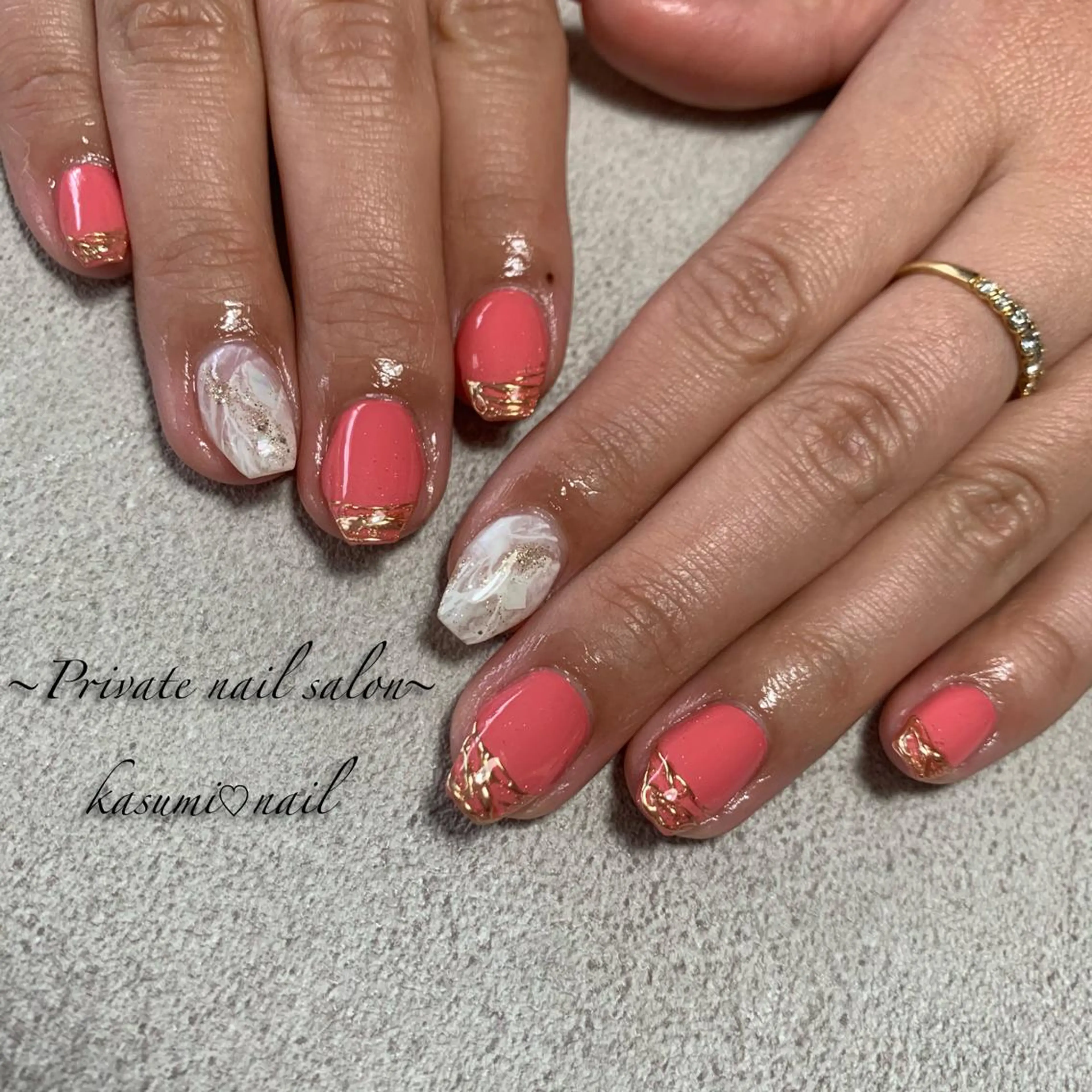 ネイル ラメ(グリッター) ミラーネイル ニュアンスネイル 冬ネイル KASUMI♡ Nailのネイルデザイン