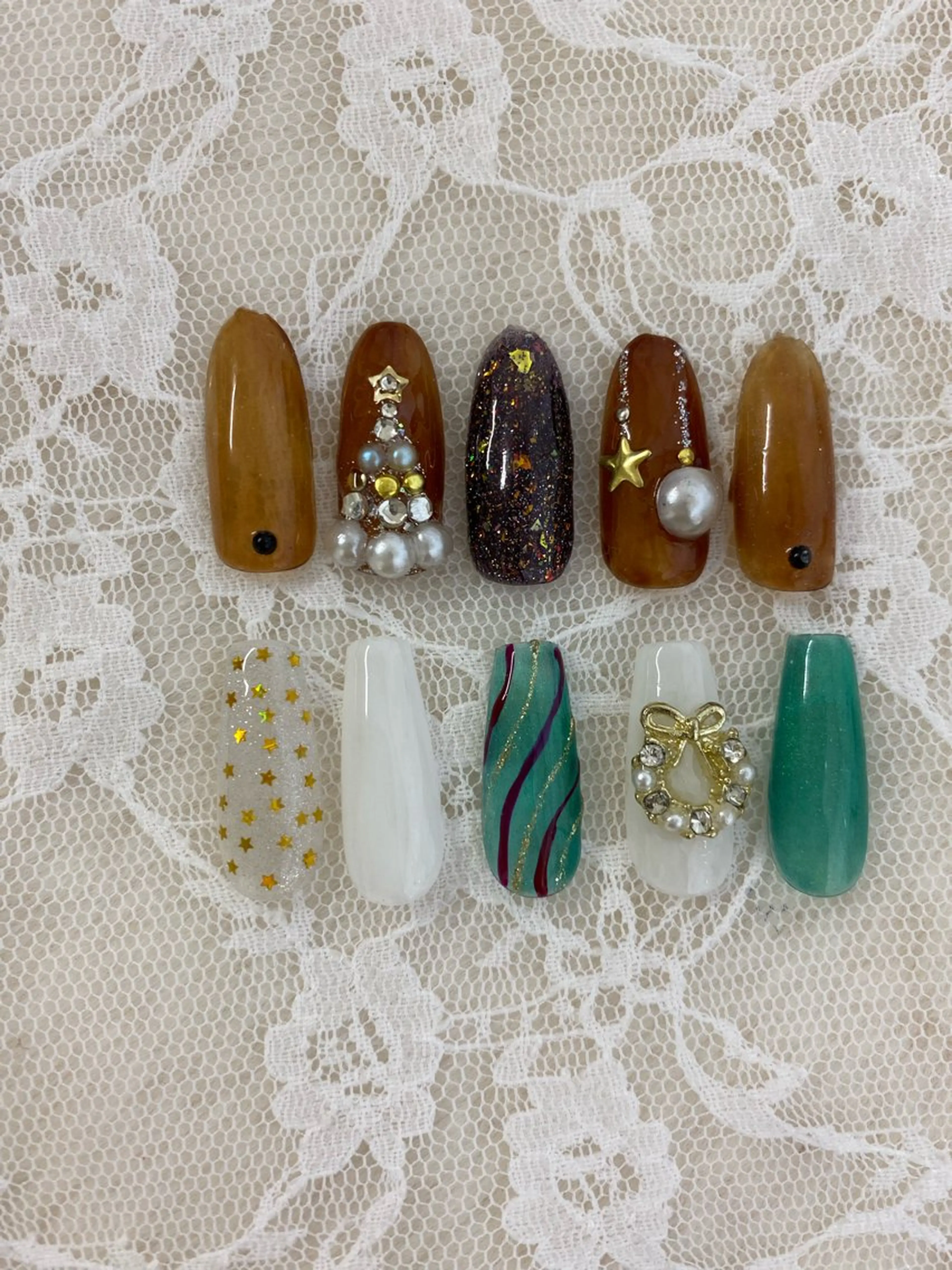 ⛄️❄️限定ネイル定額当店お任せデザイン❄️⛄️の写真