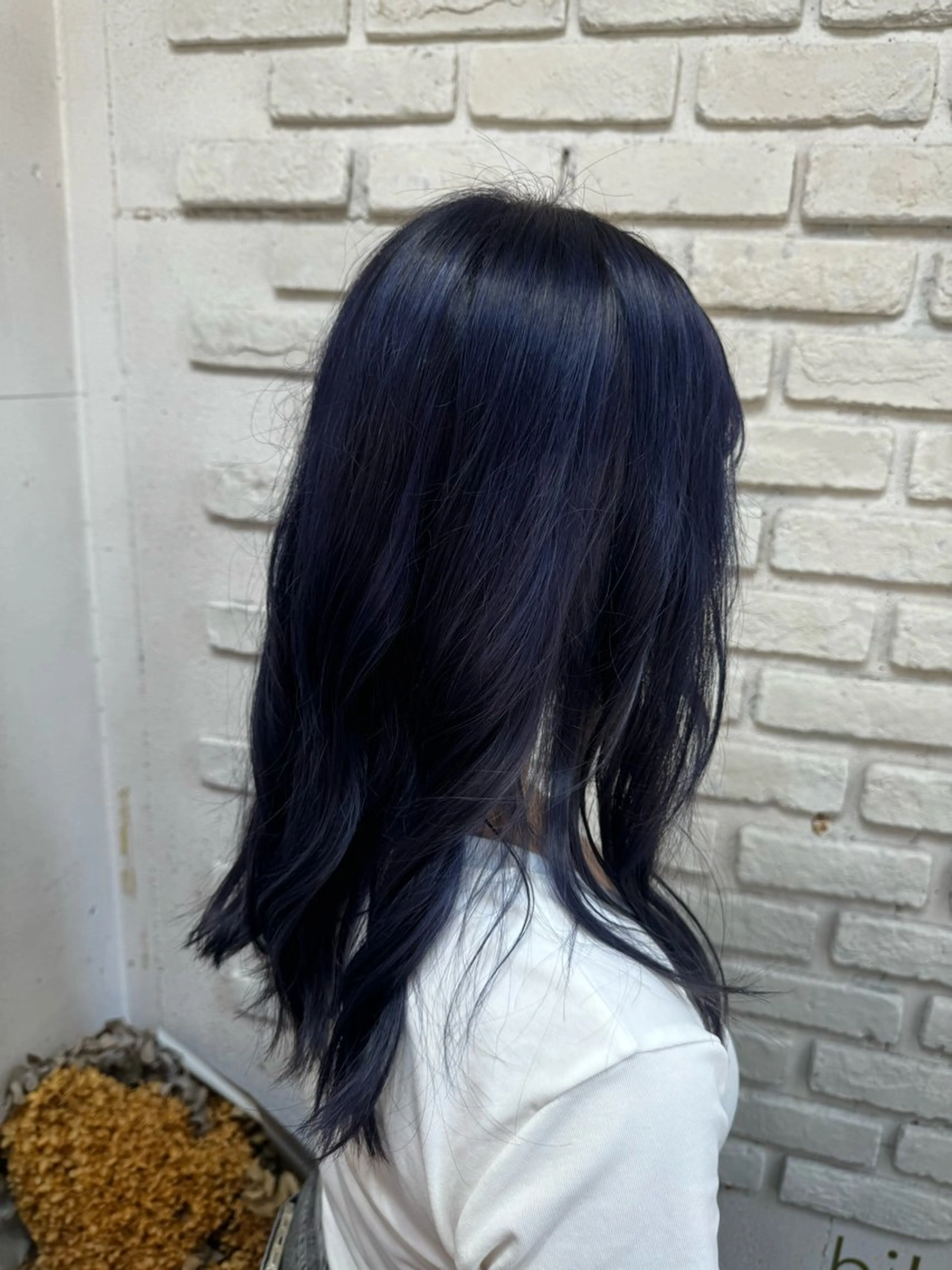 セミロング しおん @_qliwjsl_のヘアスタイル