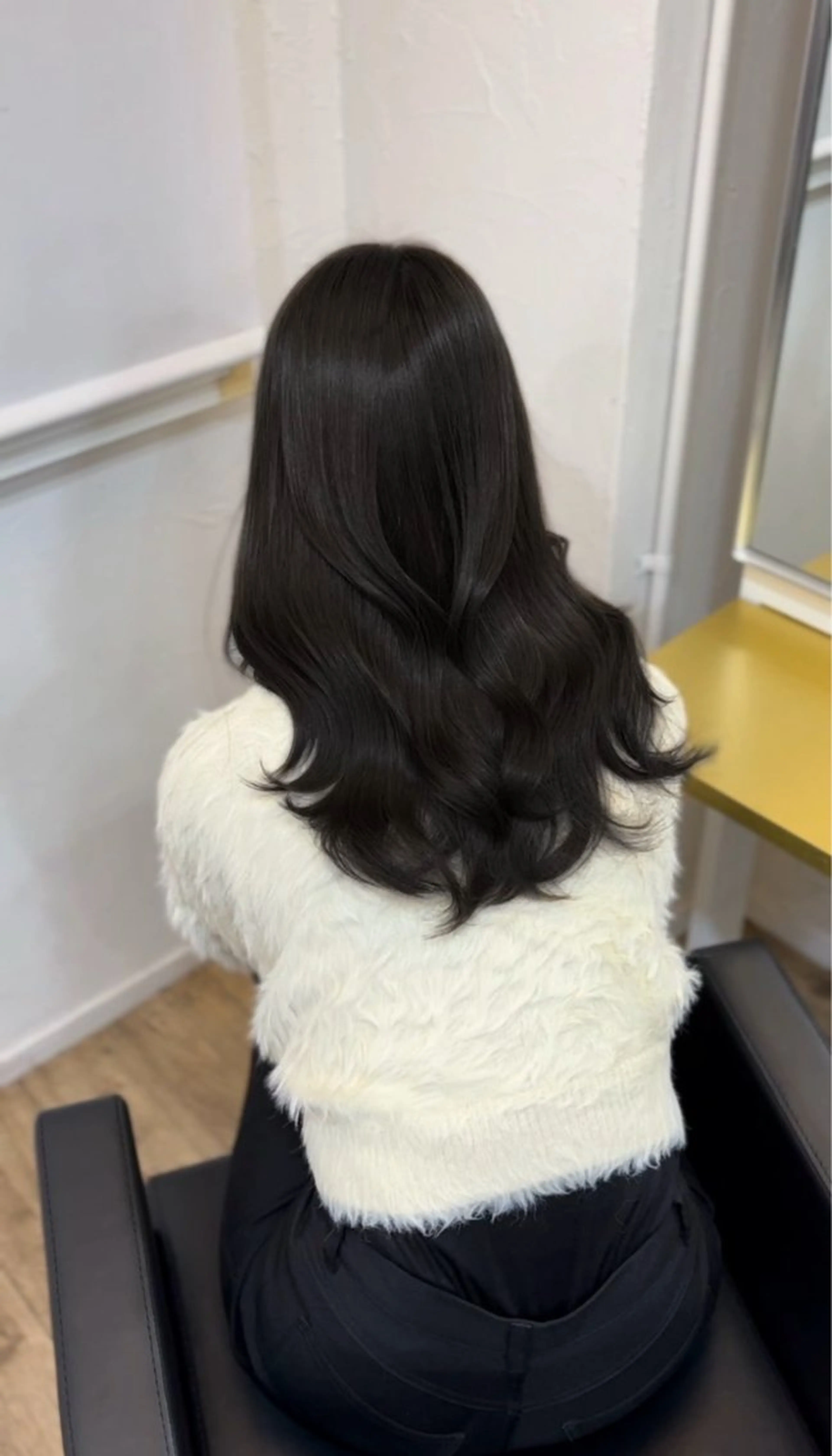 セミロング 髪質改善/レイヤーカ ット/hatsuneのヘアスタイル