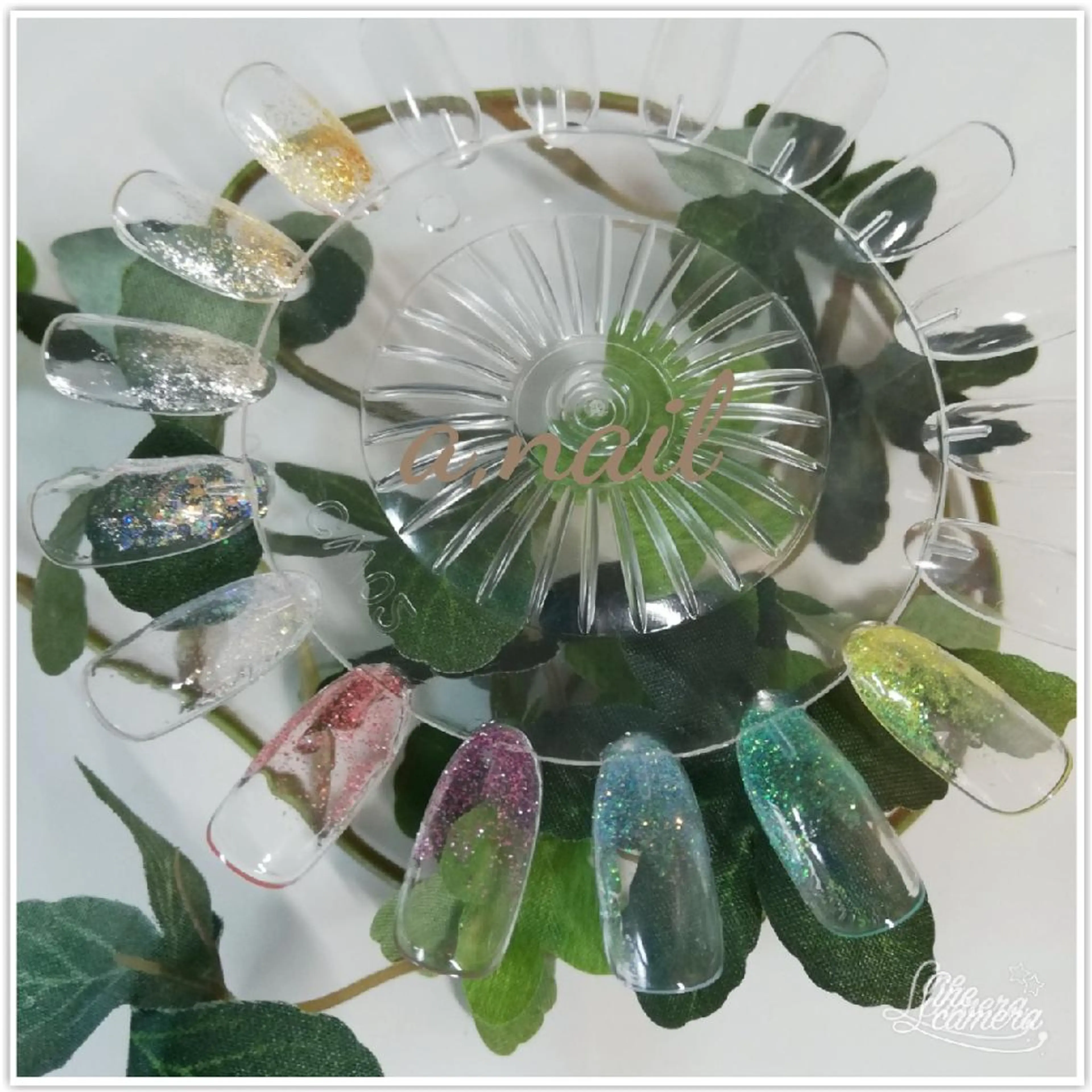 (ご新規様無料ソフトジェルオフあり/オフなし) 10色限定ラメグラデーションコースの写真