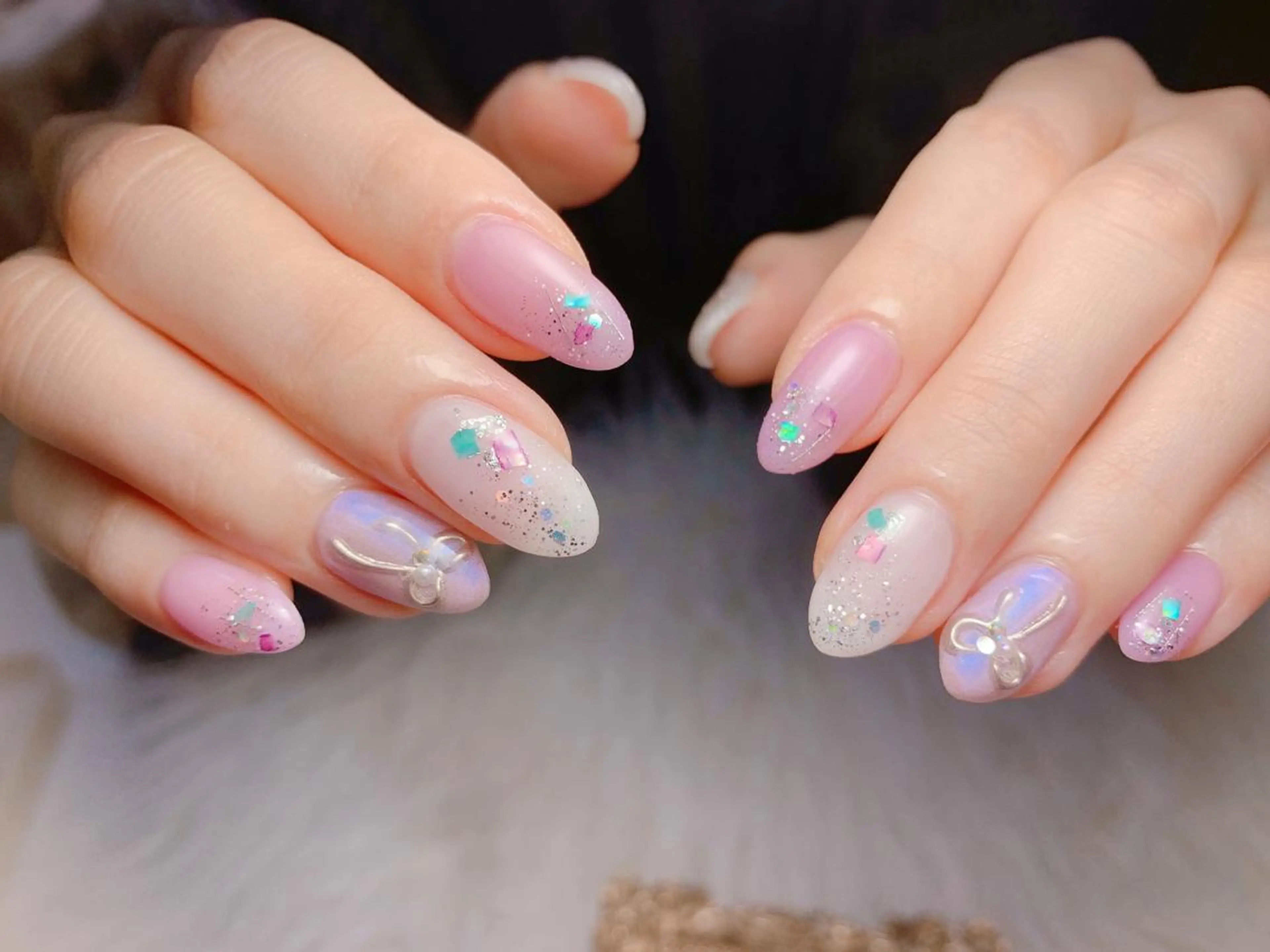 ネイル MiKi Nai池袋 長さだし得意のネイルデザイン