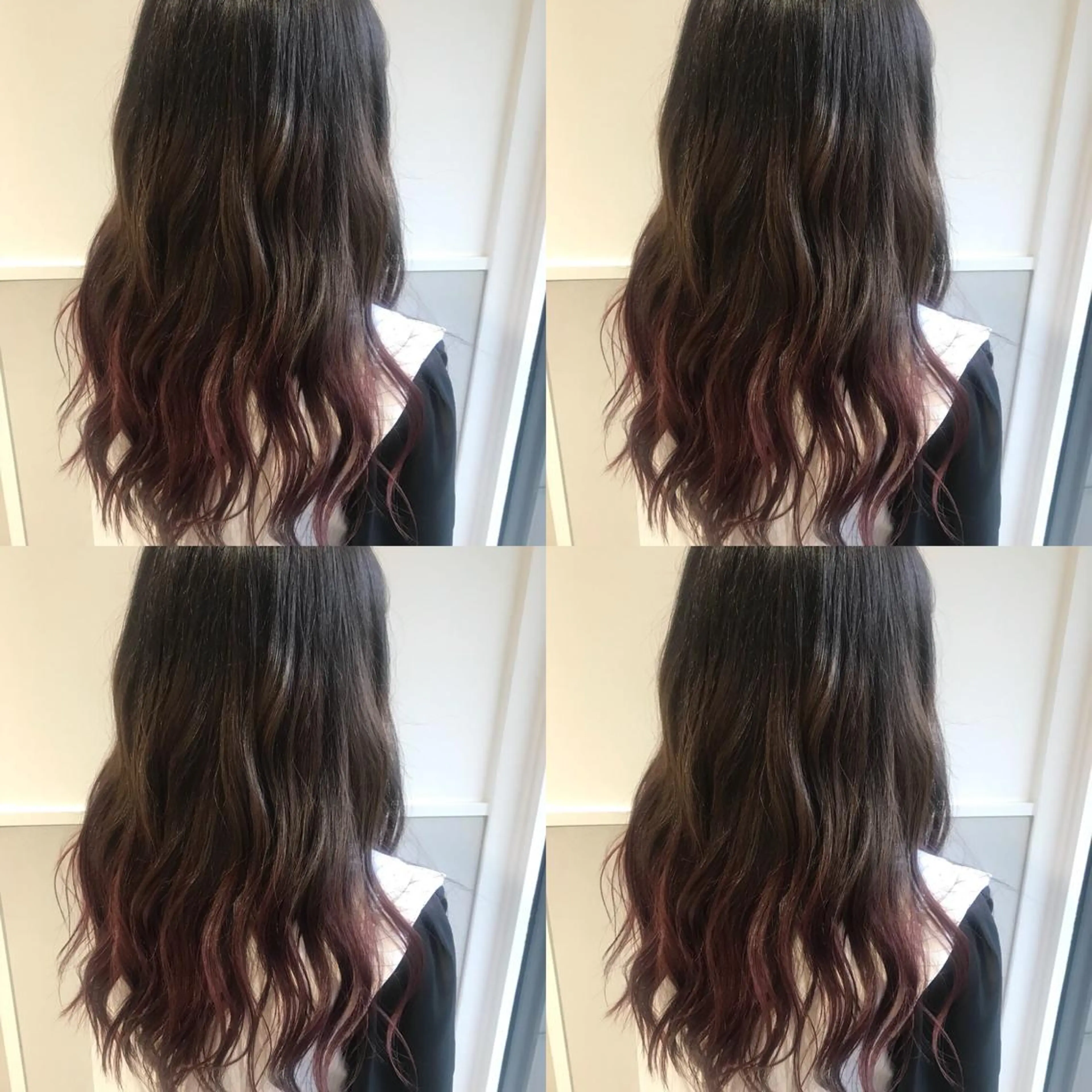 ロング カラー SALOWIN所属・小栗 麻衣のヘアスタイル