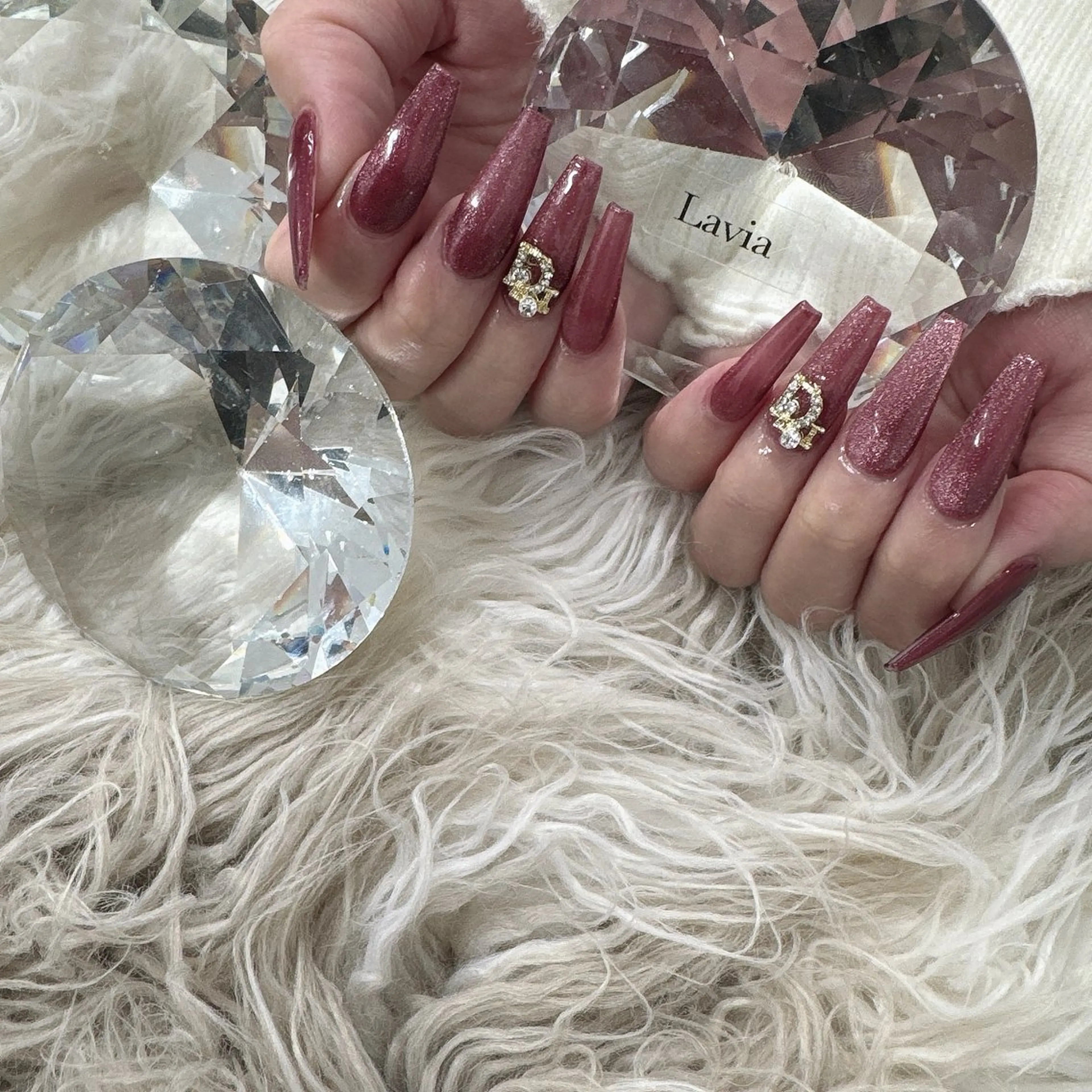 ネイル ハンドネイル Lavia nail＆eyelash所属・lavia🖤 ayumiのネイルデザイン