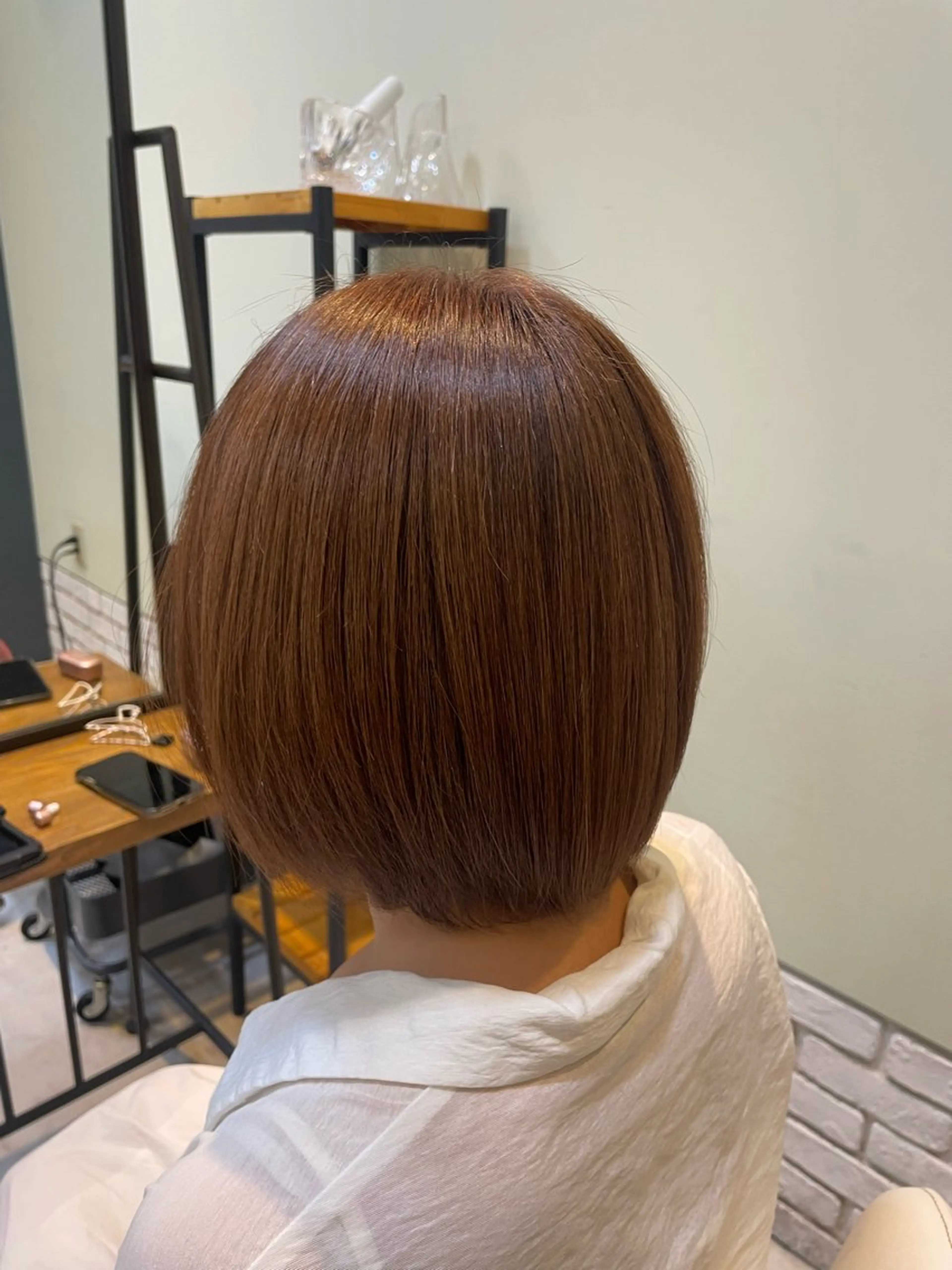 ショート 髪質改善 すなが/パーマカット モデル募集中のヘアスタイル