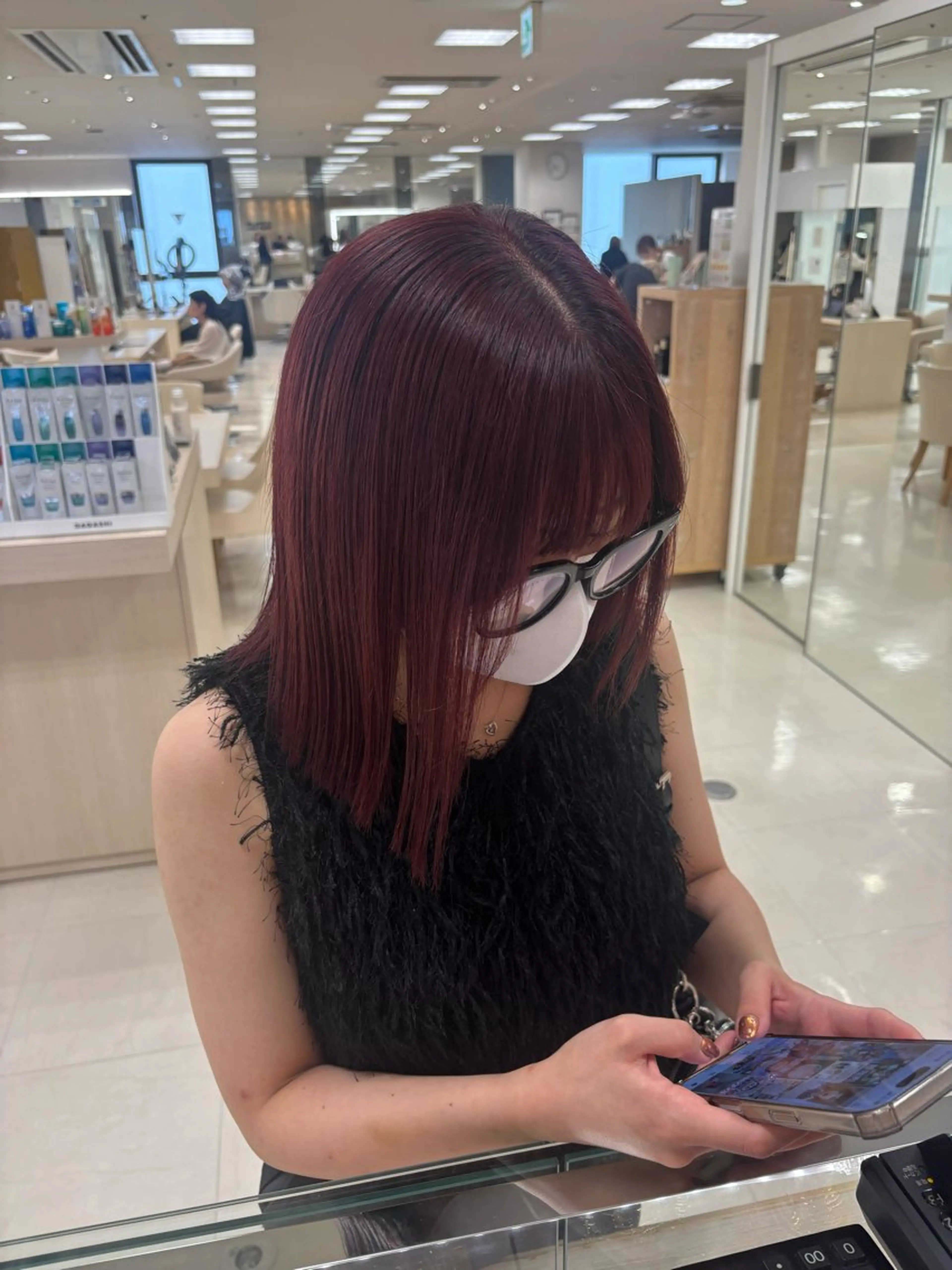 【今だけカット０円❣️】ワンカラー+メンテナンスカット✂️の写真