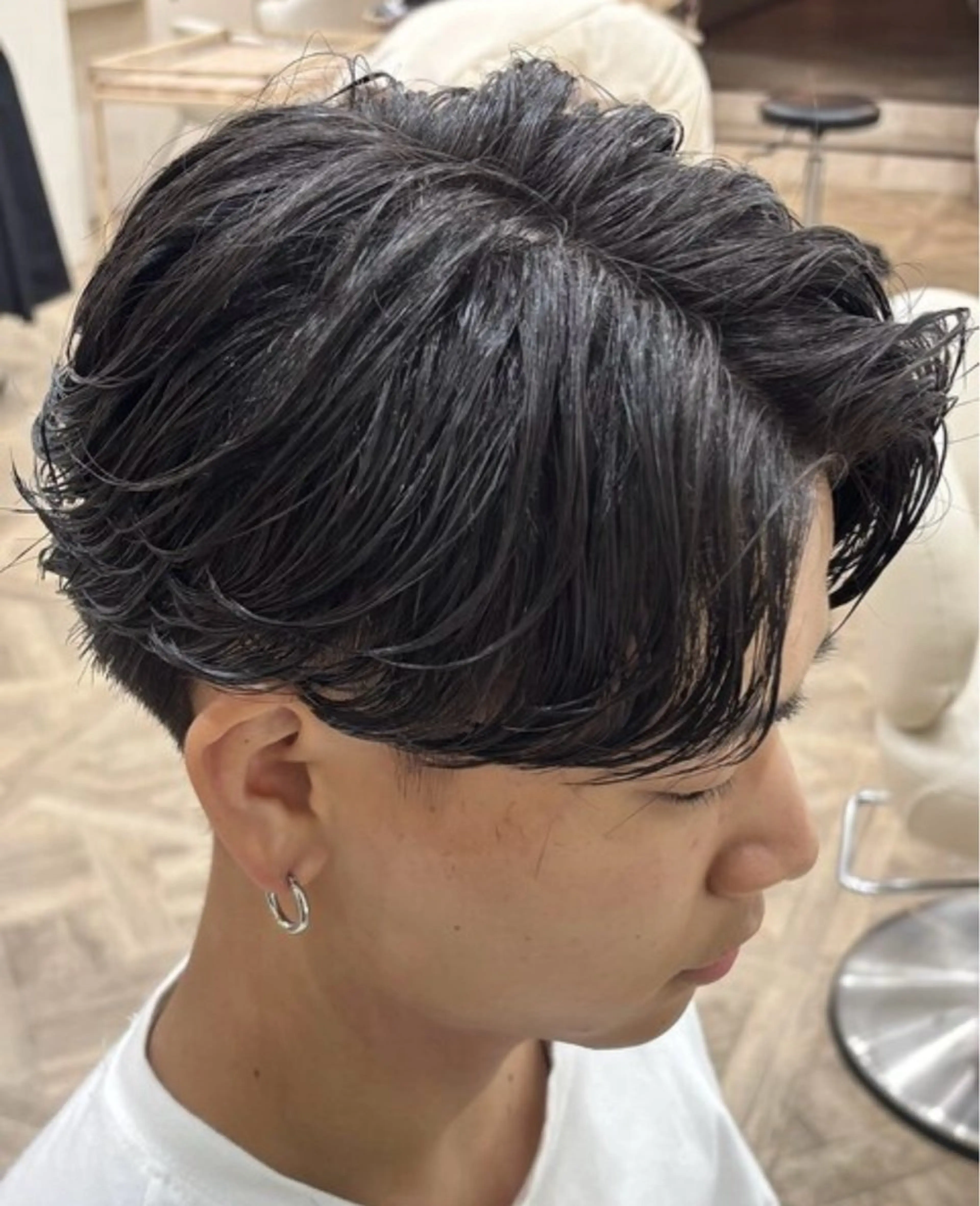 パーマ メンズ カット パーマ トリートメント ヘッドスパ 【メンズ専門】／ パーマ/名駅/Jinのヘアスタイル