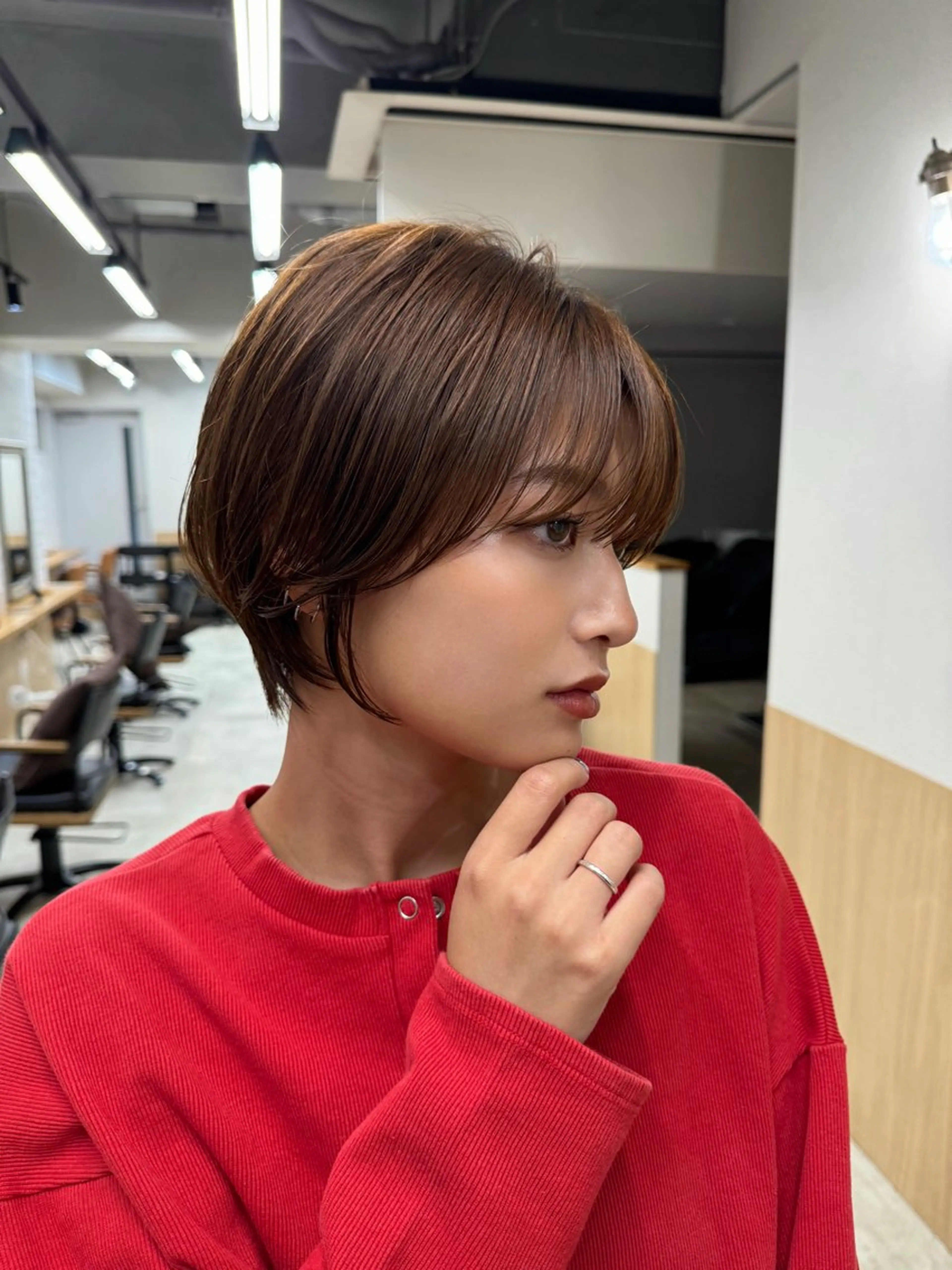 ショート 似合わせのプロ🌿 ショート/銀座/れんのヘアスタイル