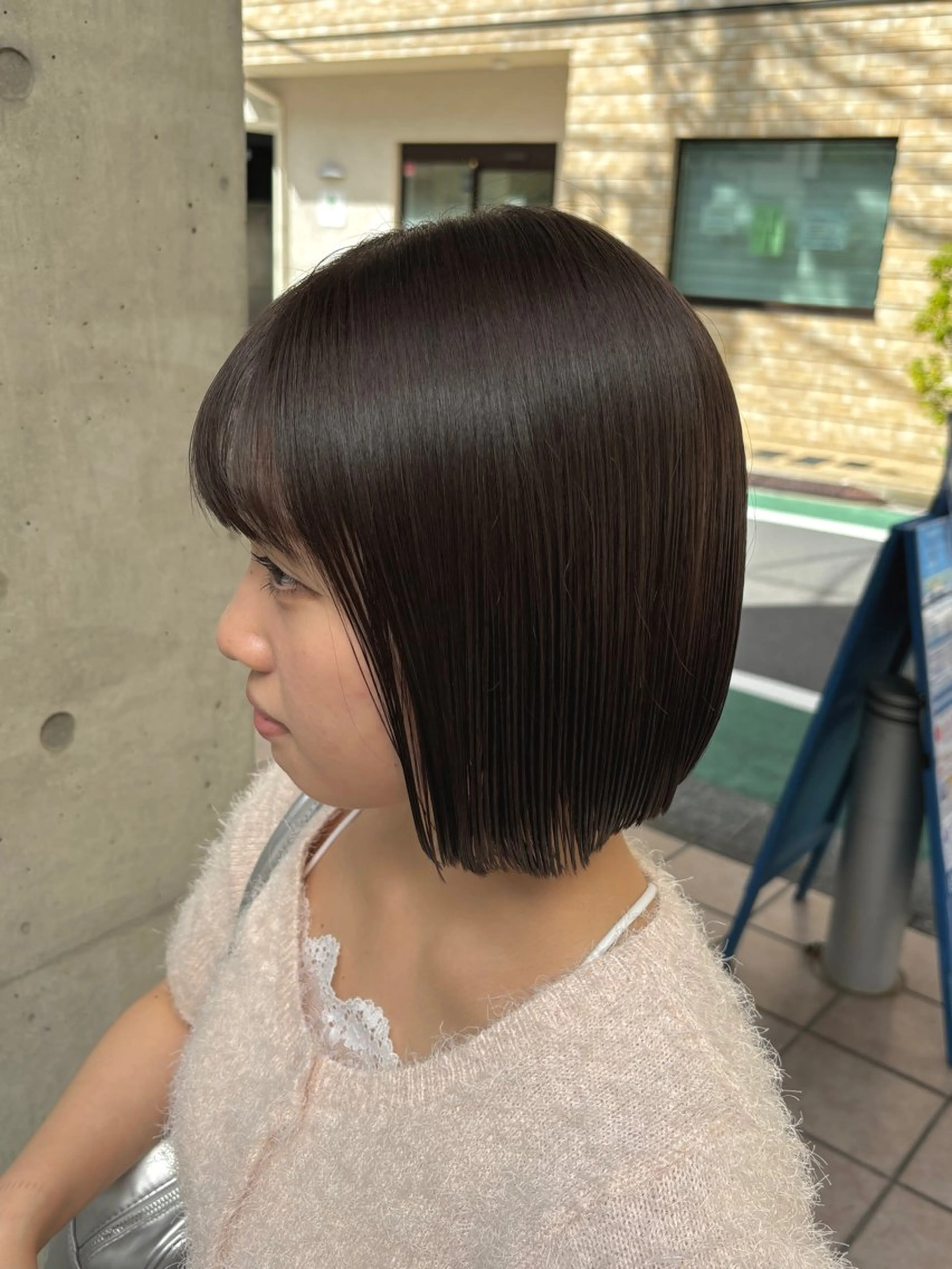 ショート カラー ブリーチ ダブルカラー ブリーチなしカラー ヘアカラー トリートメント ツヤカラー🫧 Saeのヘアスタイル