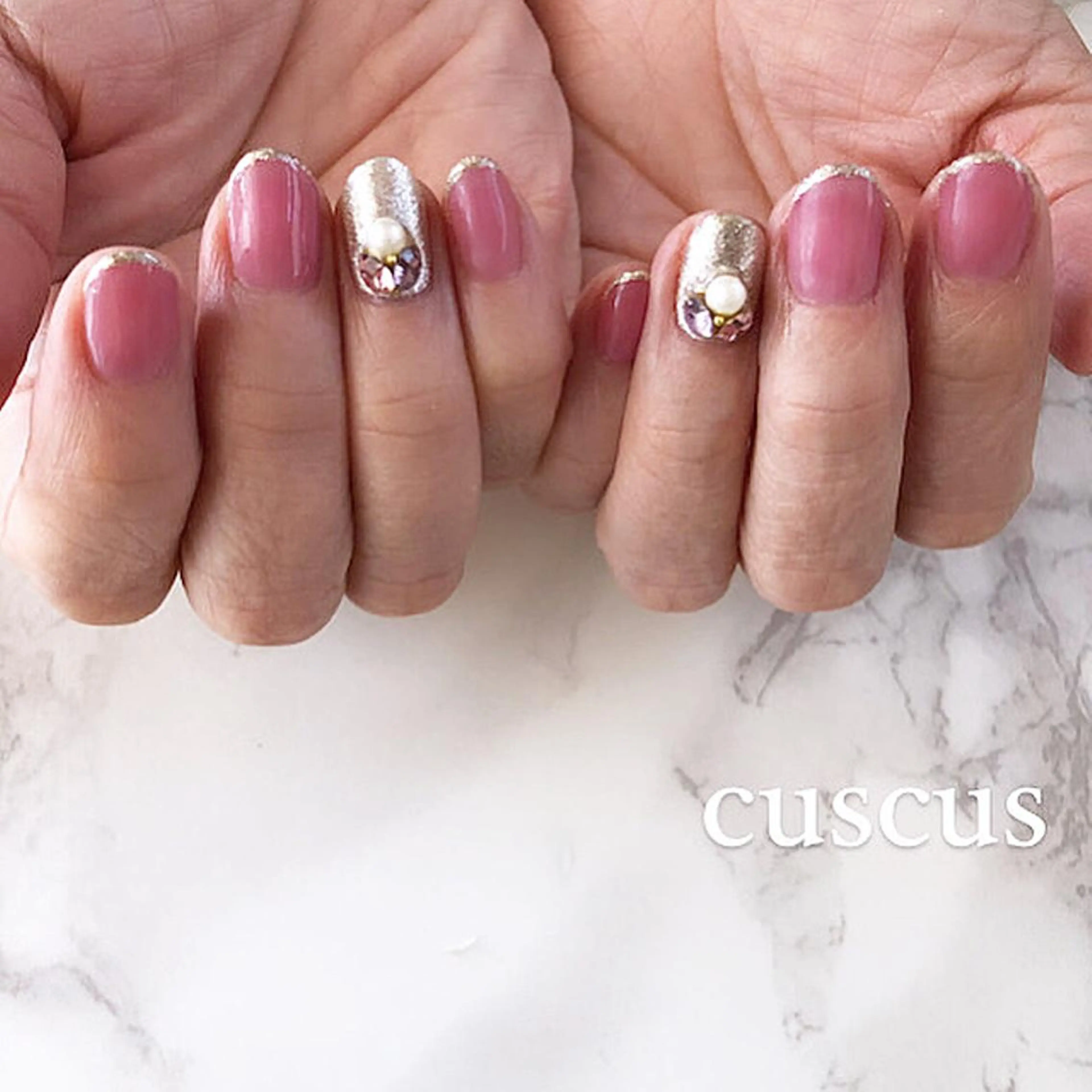 ネイル ＣＵＳＣＵＳ …ｔ.akiのネイルデザイン