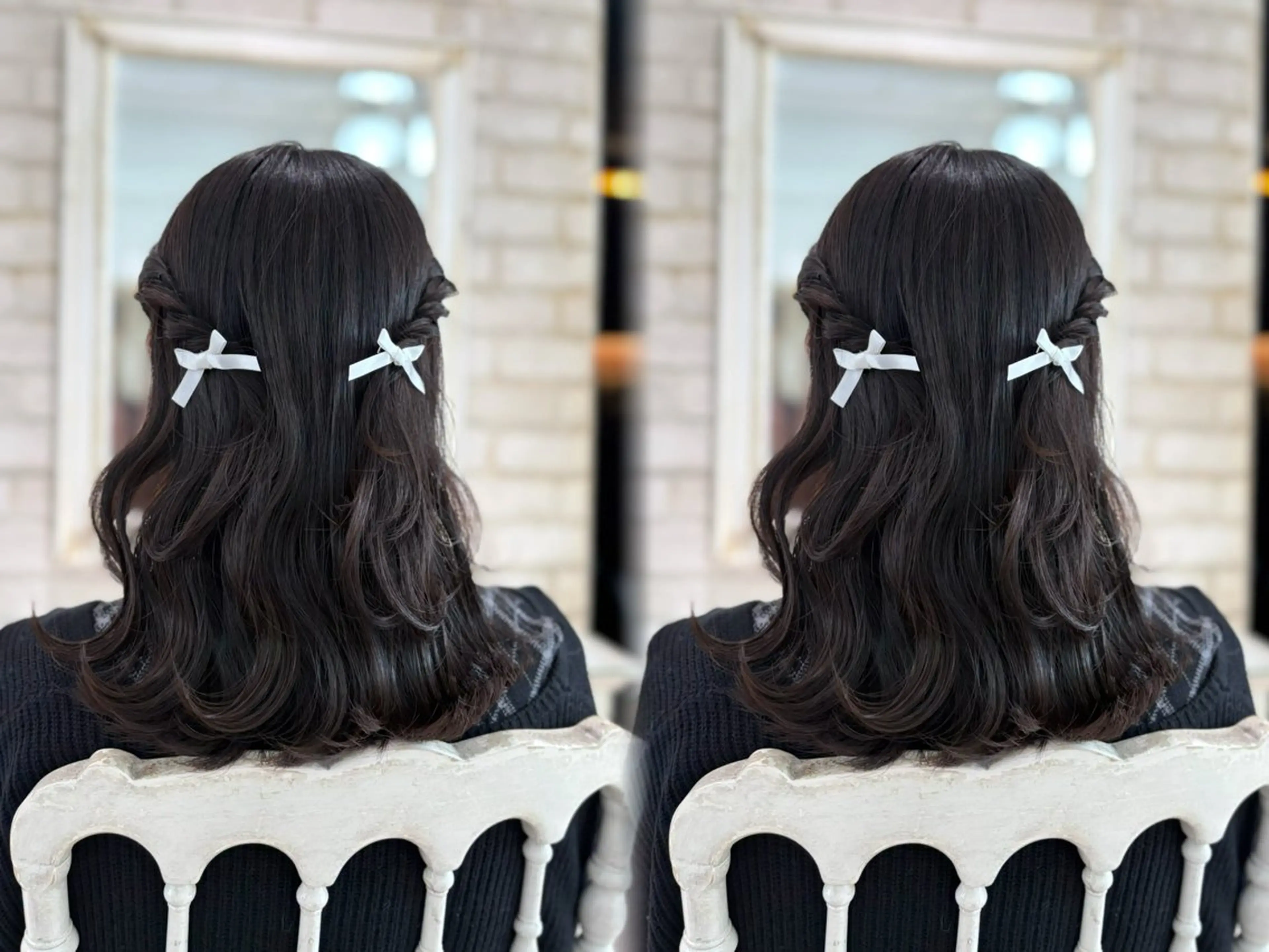 セミロング ヘアセット 艶モテカラー miku🏳️‍⚧️のヘアスタイル