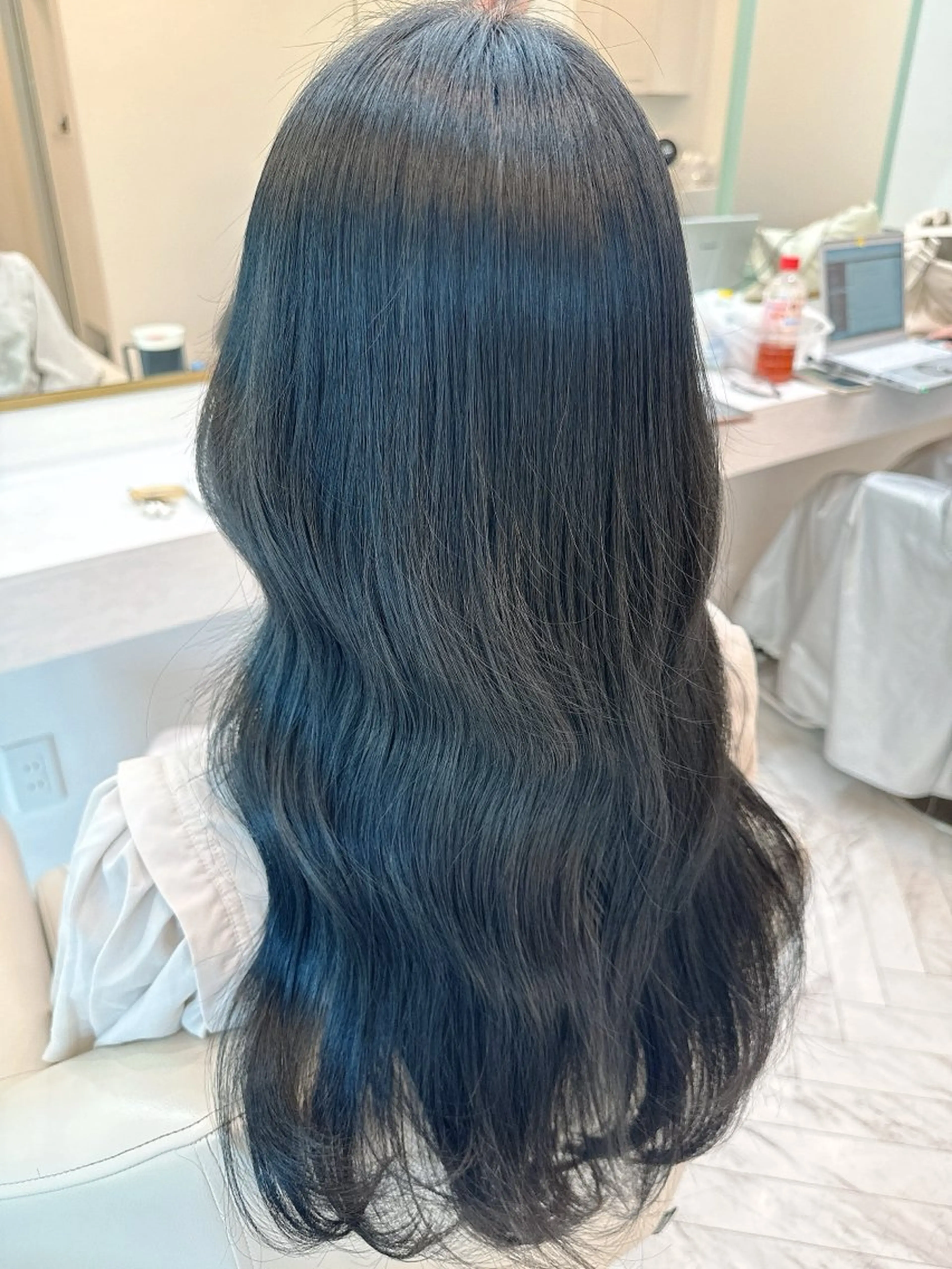 ロング カラー Qmee所属・Shun 透明感カラ ー/似合わせカットのヘアスタイル