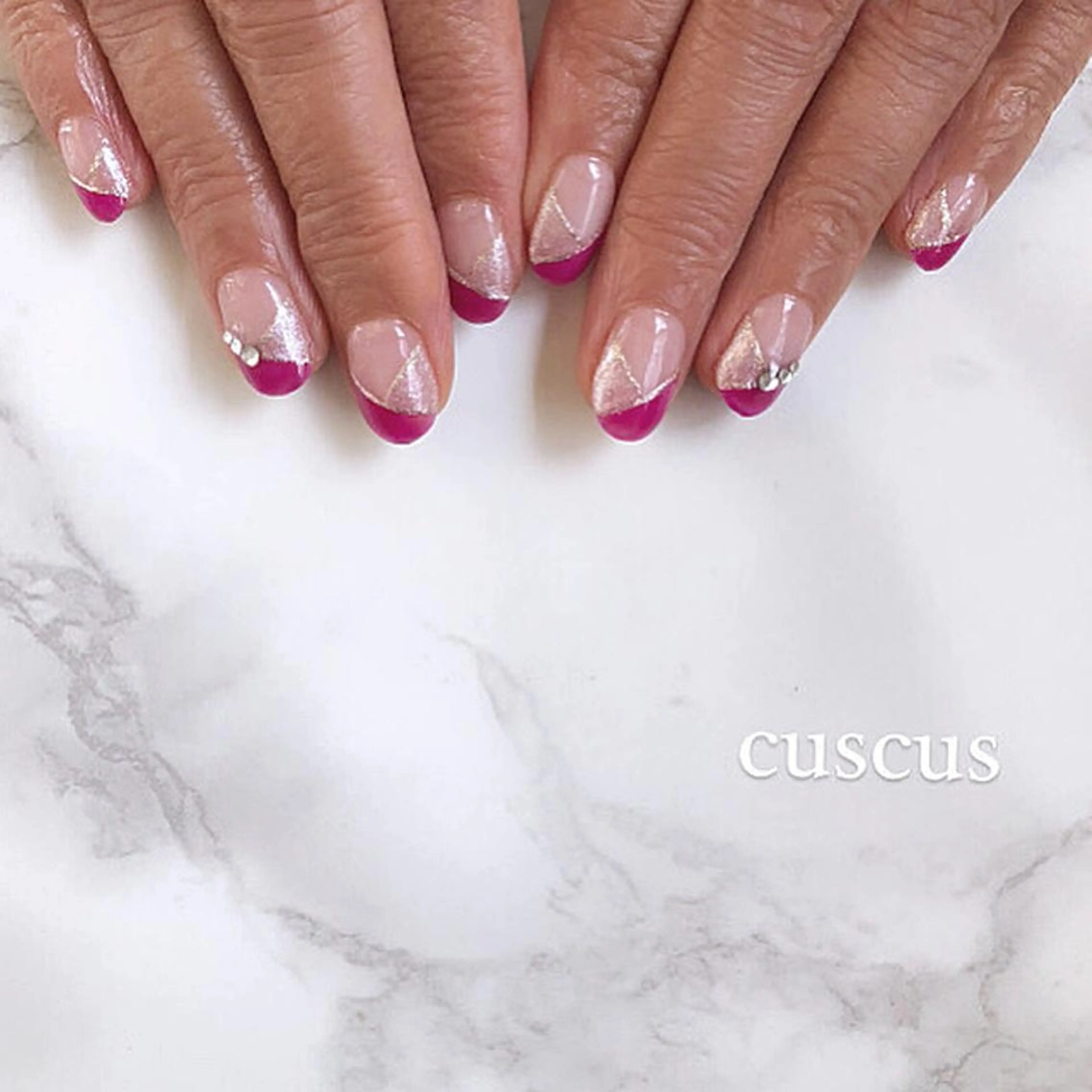 ネイル ＣＵＳＣＵＳ …ｔ.akiのネイルデザイン