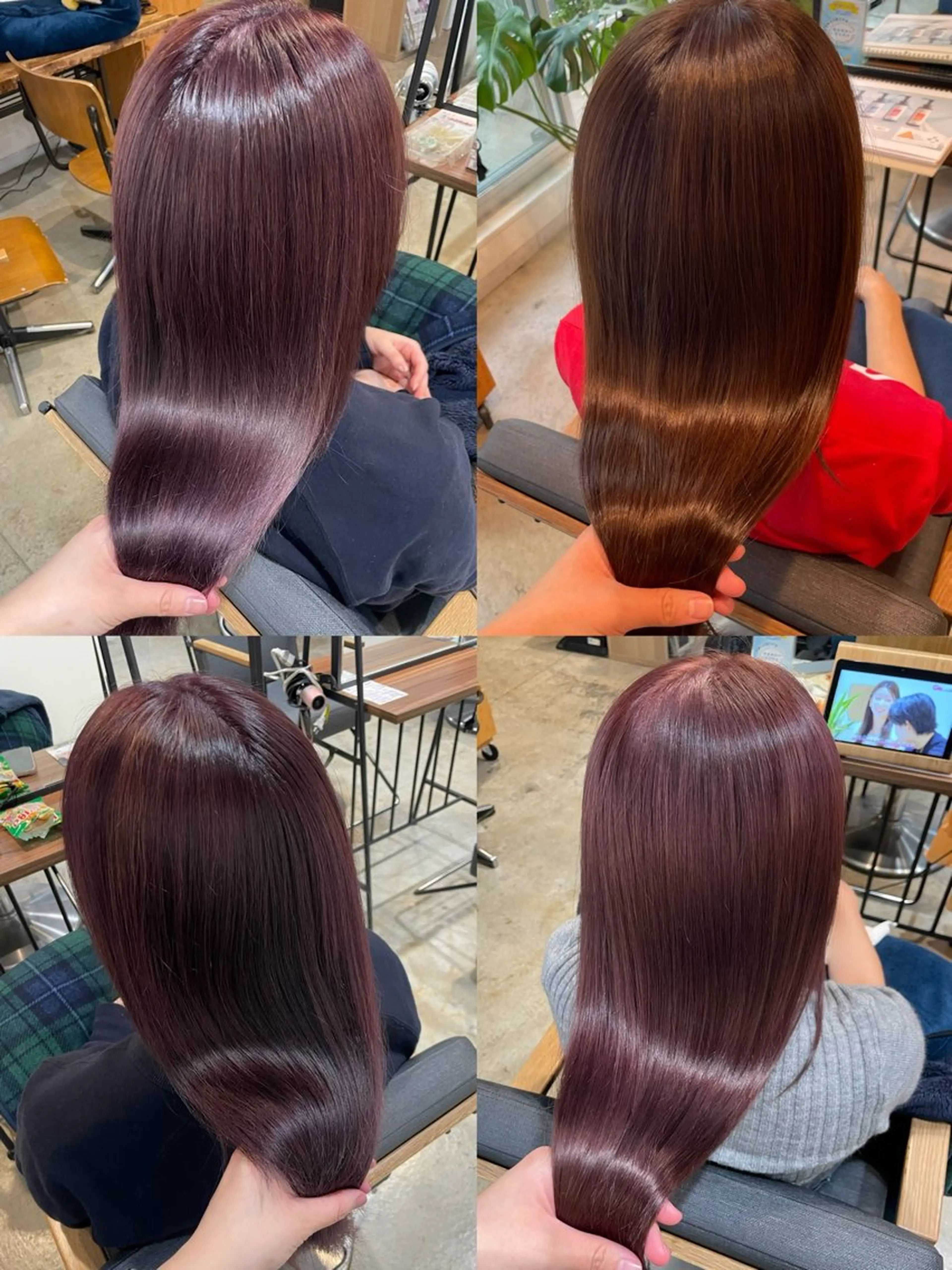 カラー ヘアカラー トリートメント 髪質改善カラー× レイヤー/rinaのヘアスタイル