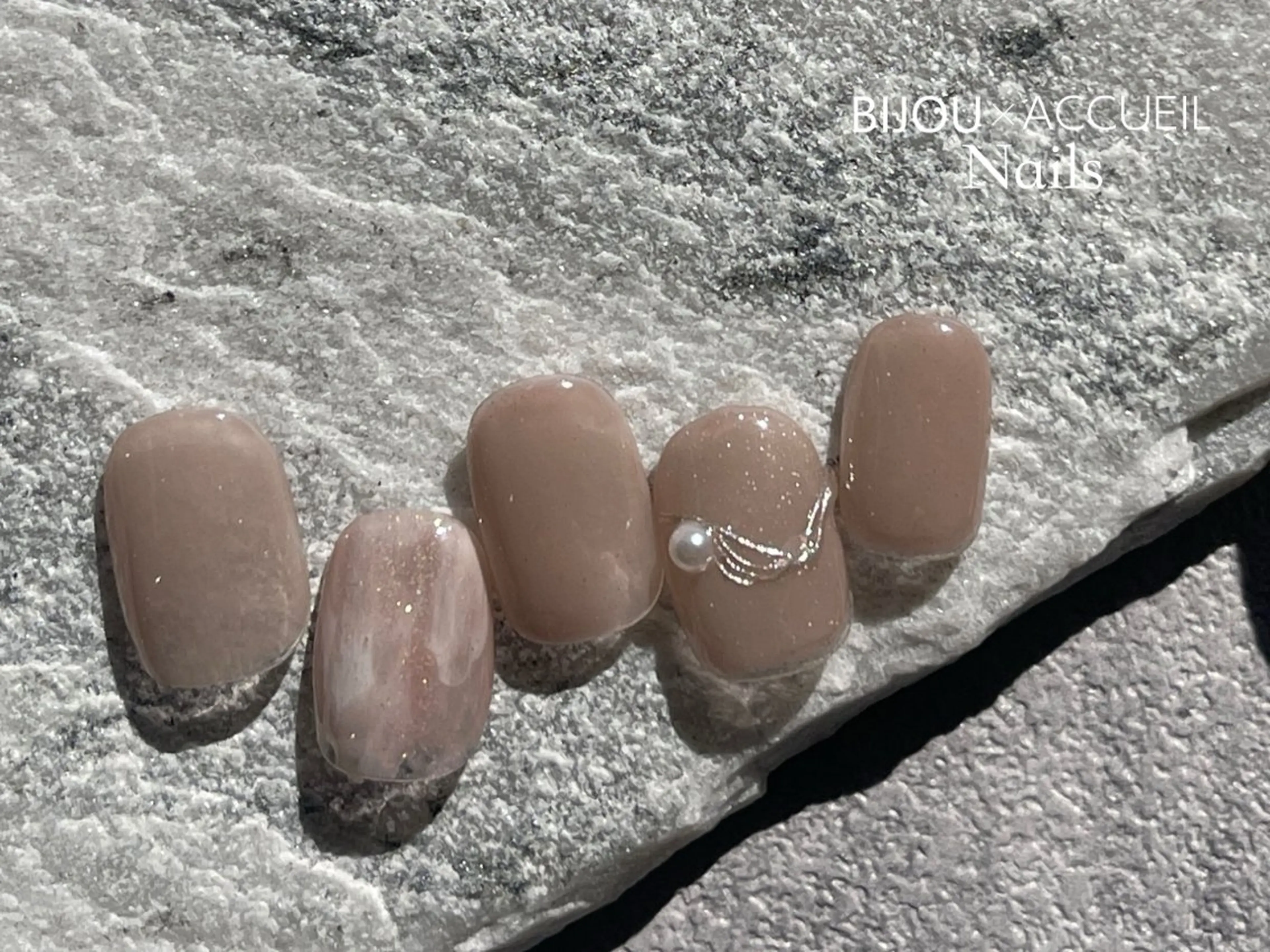 ネイル ビジューバイアクイユネイルズ東中野店所属・ビジューバイアクイユ ネイルズ　東中野店のネイルデザイン