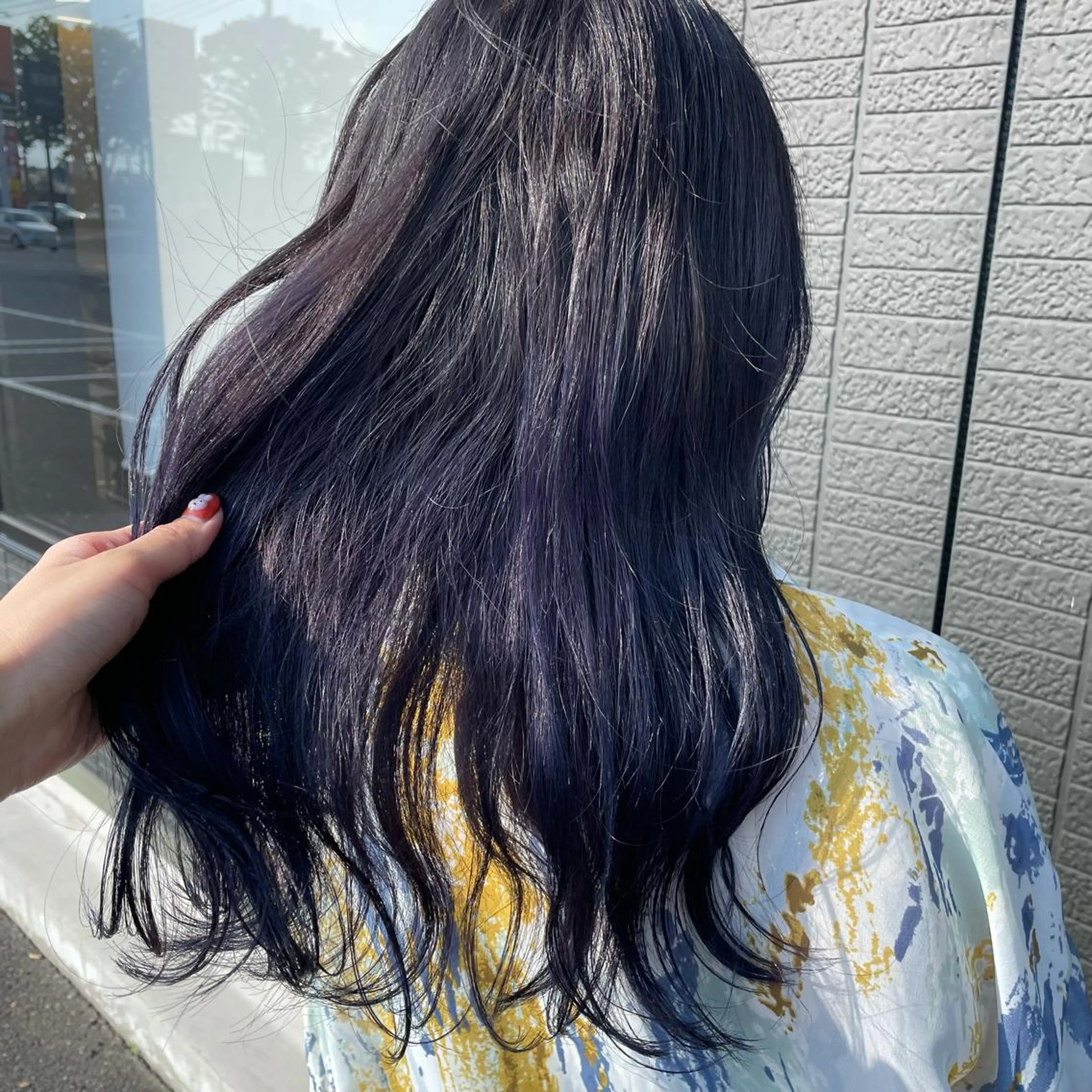 ロング パープルカラー 🫧艶髪/ブリーチ 🐳honami🫧のヘアスタイル