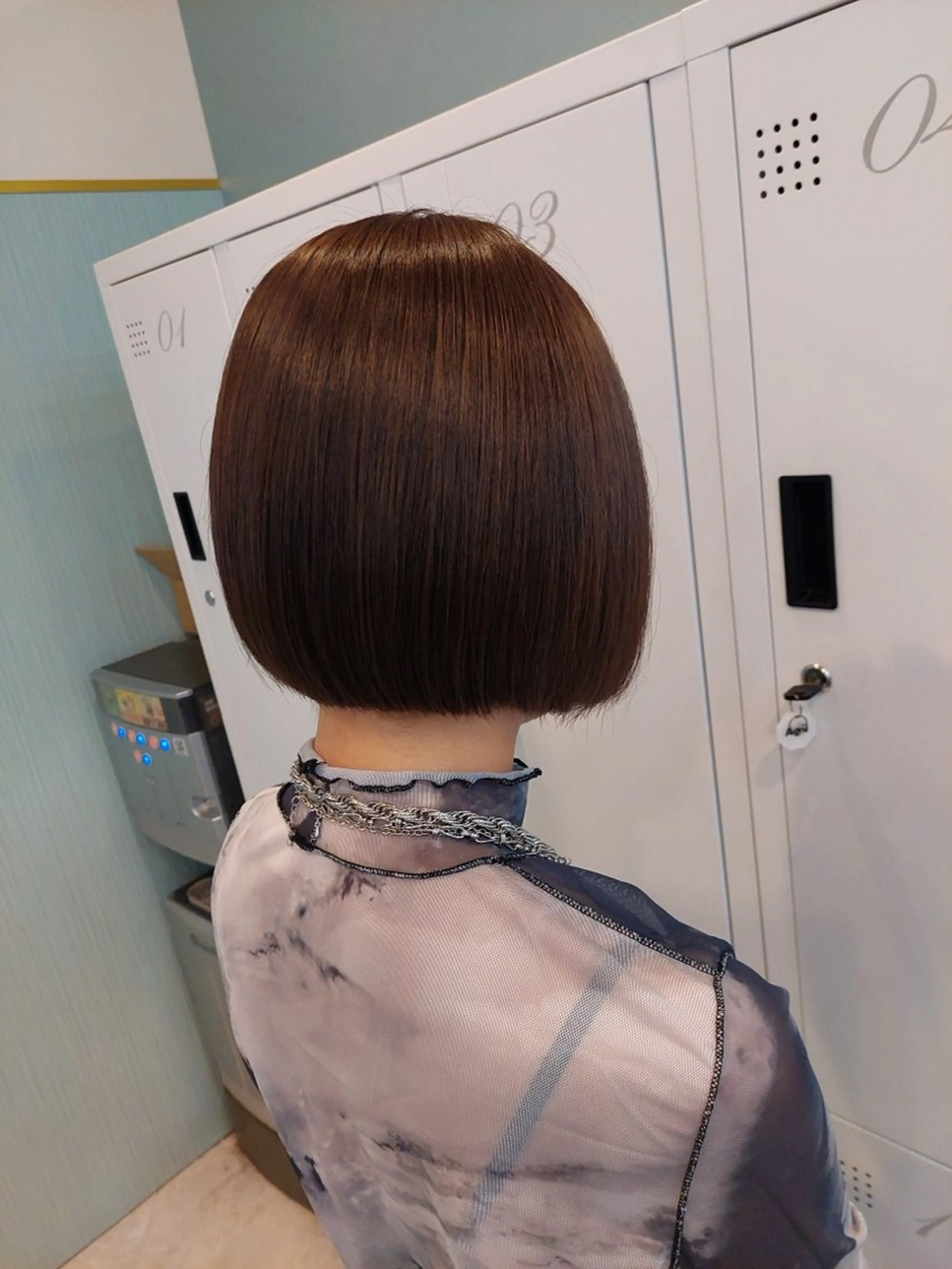 ショート カラー 暗髪艶カラー/ 髪質改善TR/maiのヘアスタイル