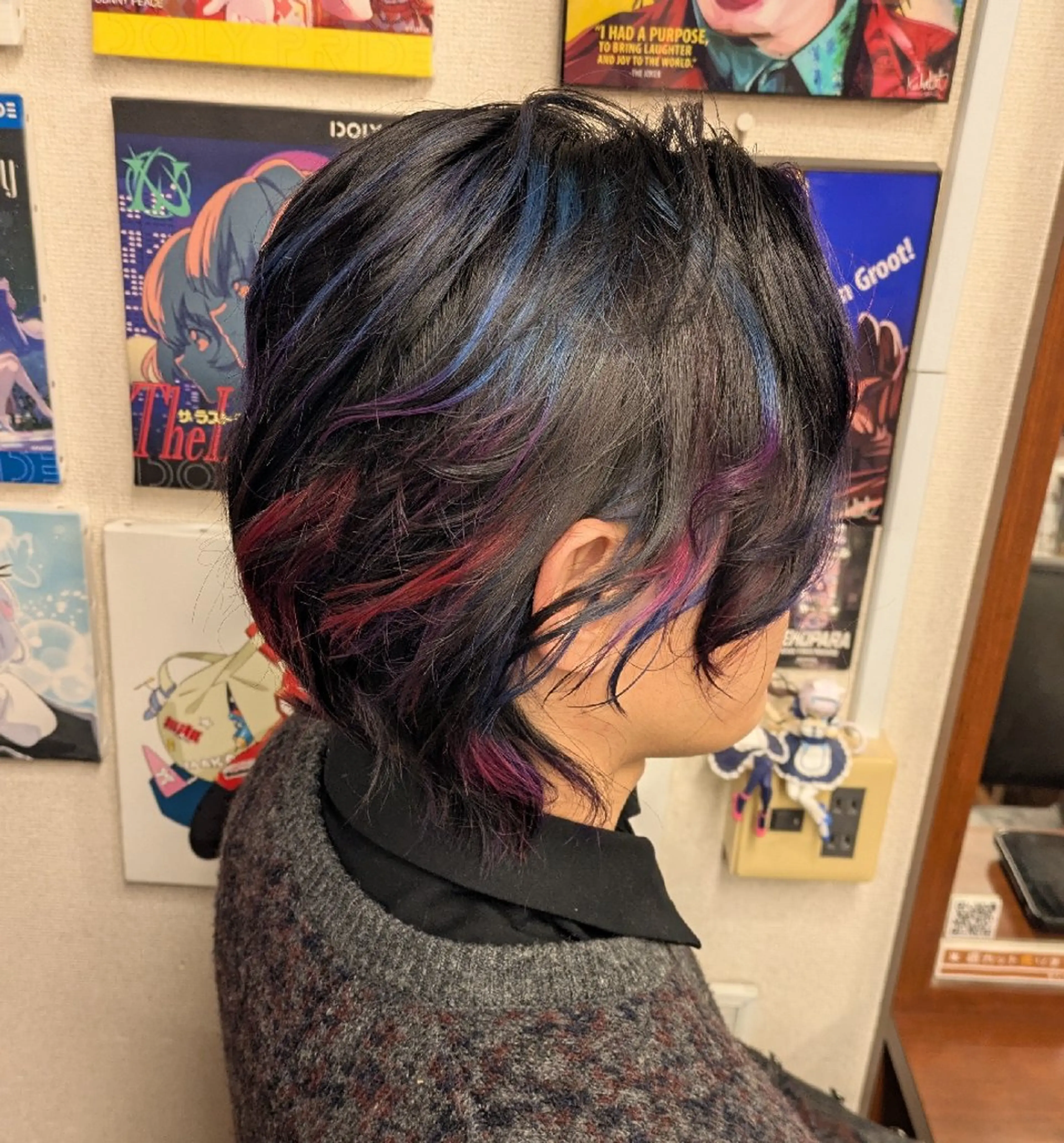 ショート カラー メンズ カット ヘアカラー トリートメント fuwat所属・秋葉原でカラーする なら🐉ちぇーたんのヘアスタイル