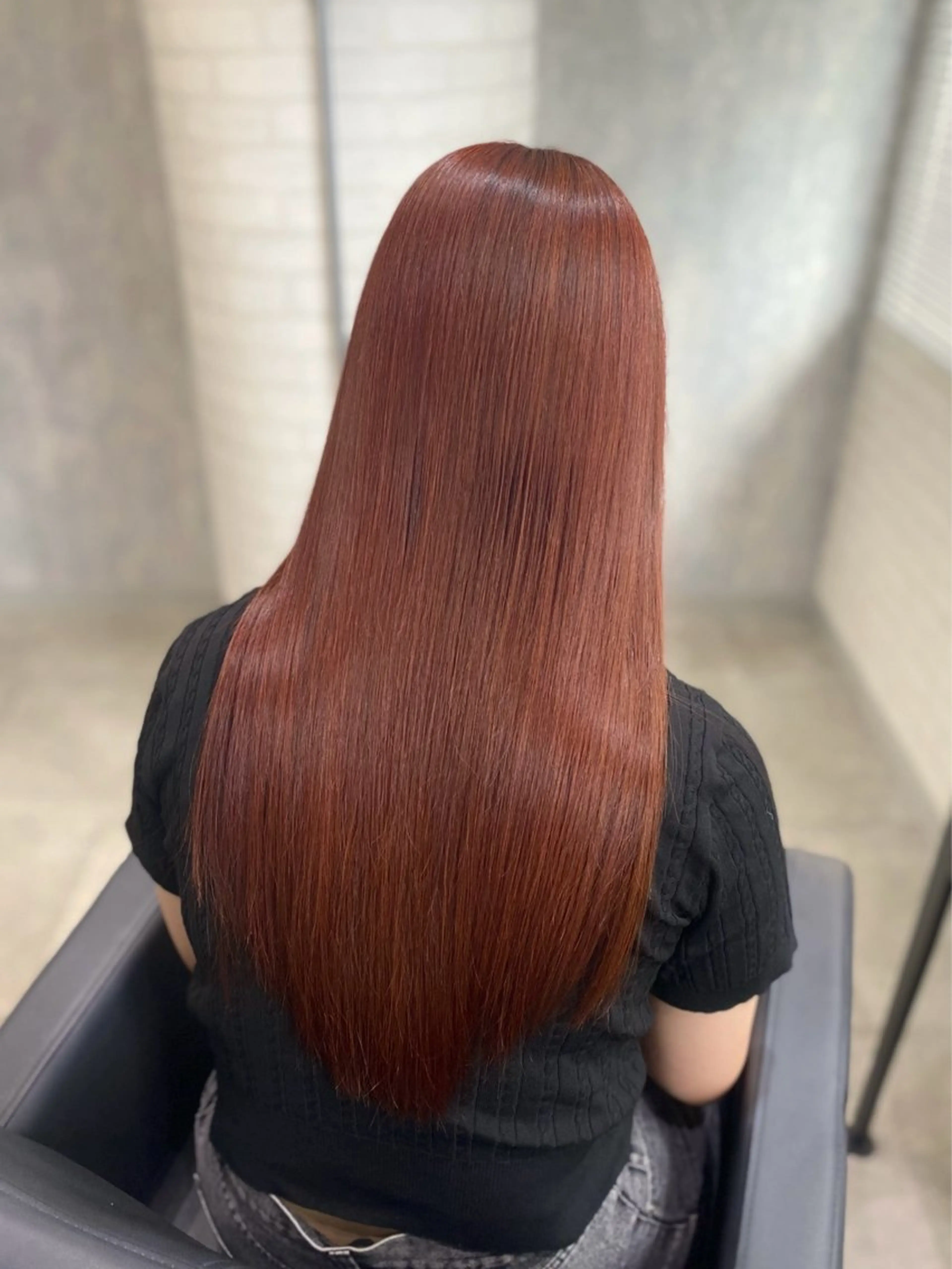 ロング カラー ブラウンカラー 透明感カラー shiori/透明感 /顔周り/髪質改善のヘアスタイル