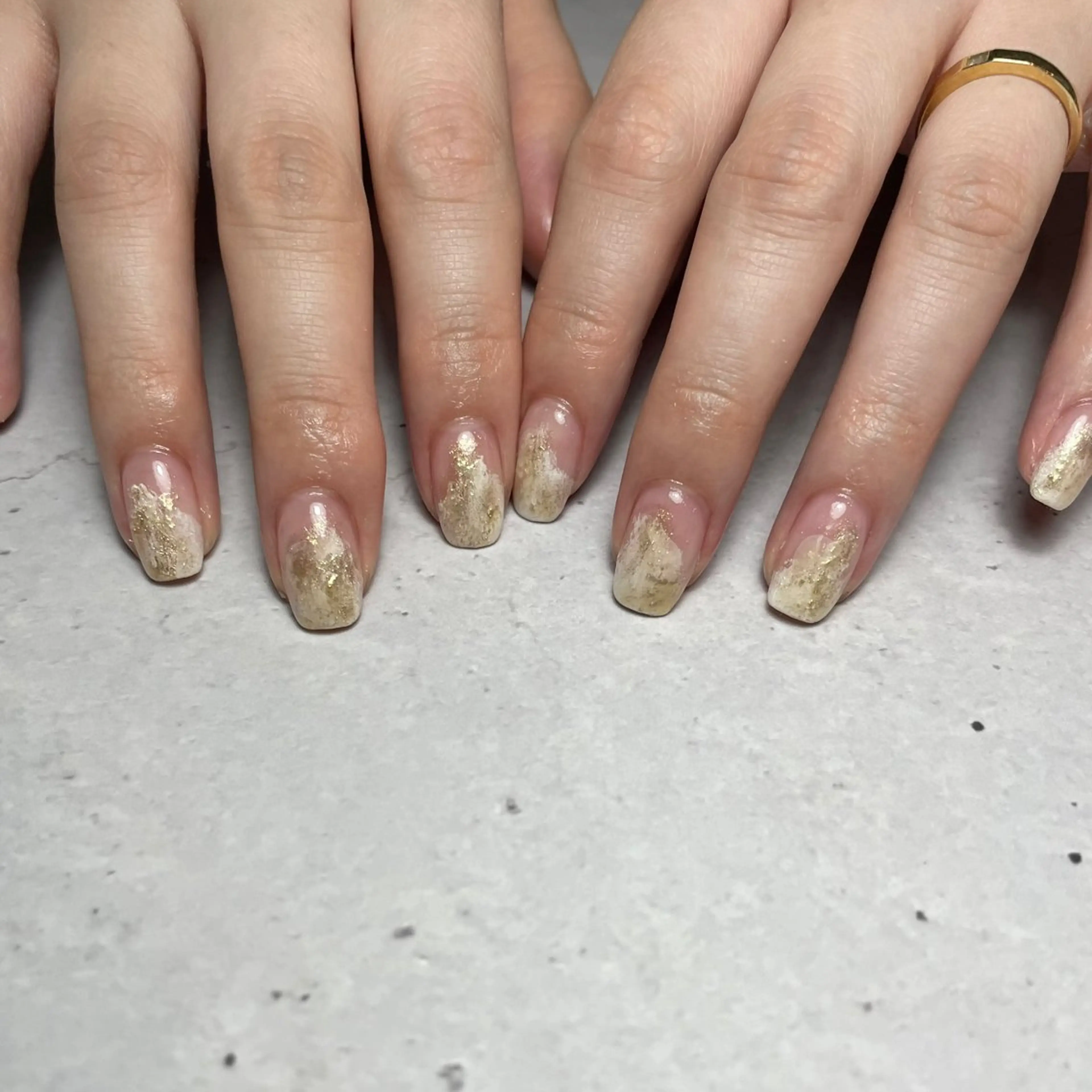 ミディアム ハンドネイル eyelash&nail GIZELE ひばりヶ丘店 【ジゼル】所属・GIZELE ひばりヶ丘nailのネイルデザイン