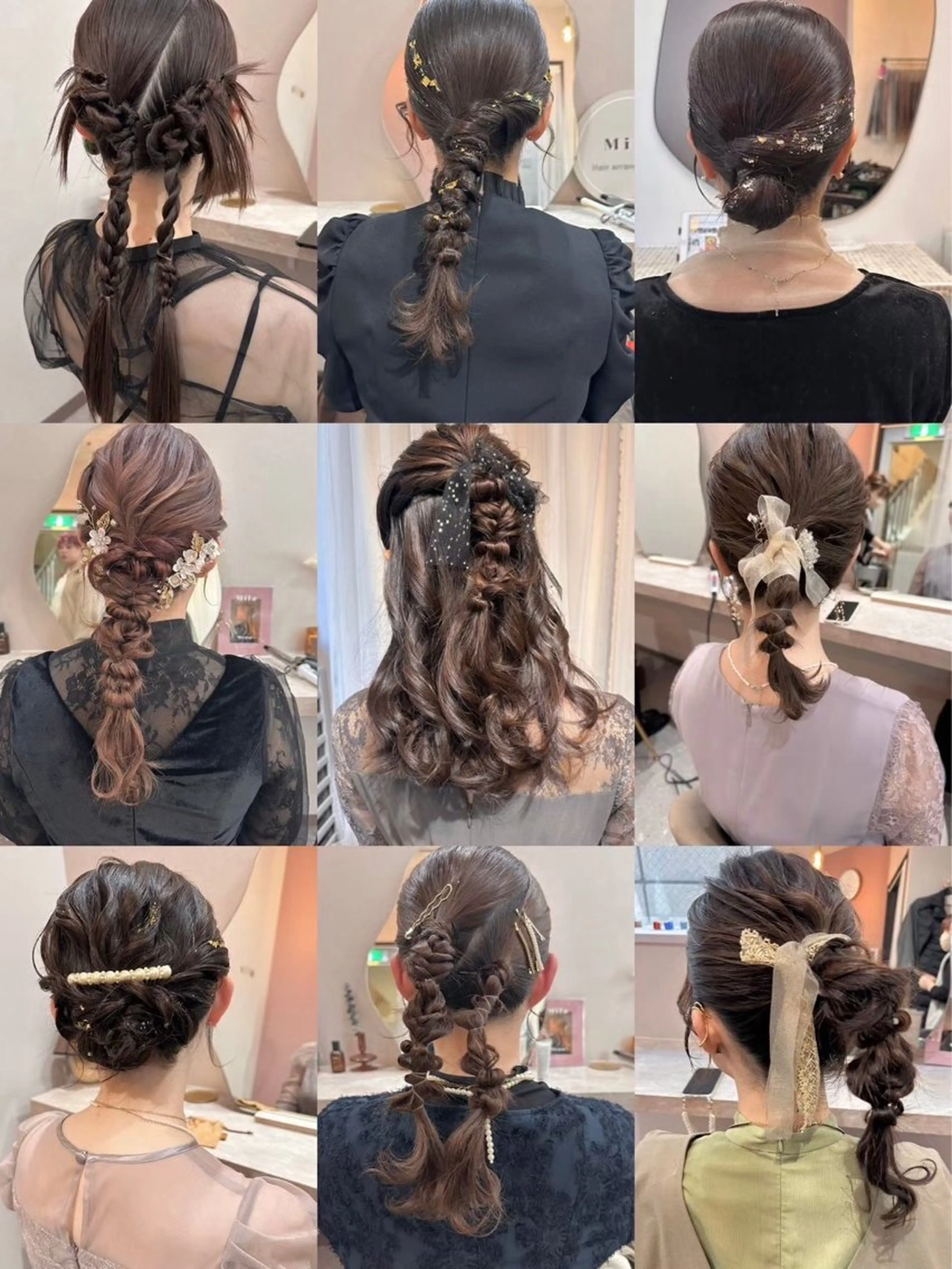 ヘアアレンジ Mila hinaのヘアスタイル