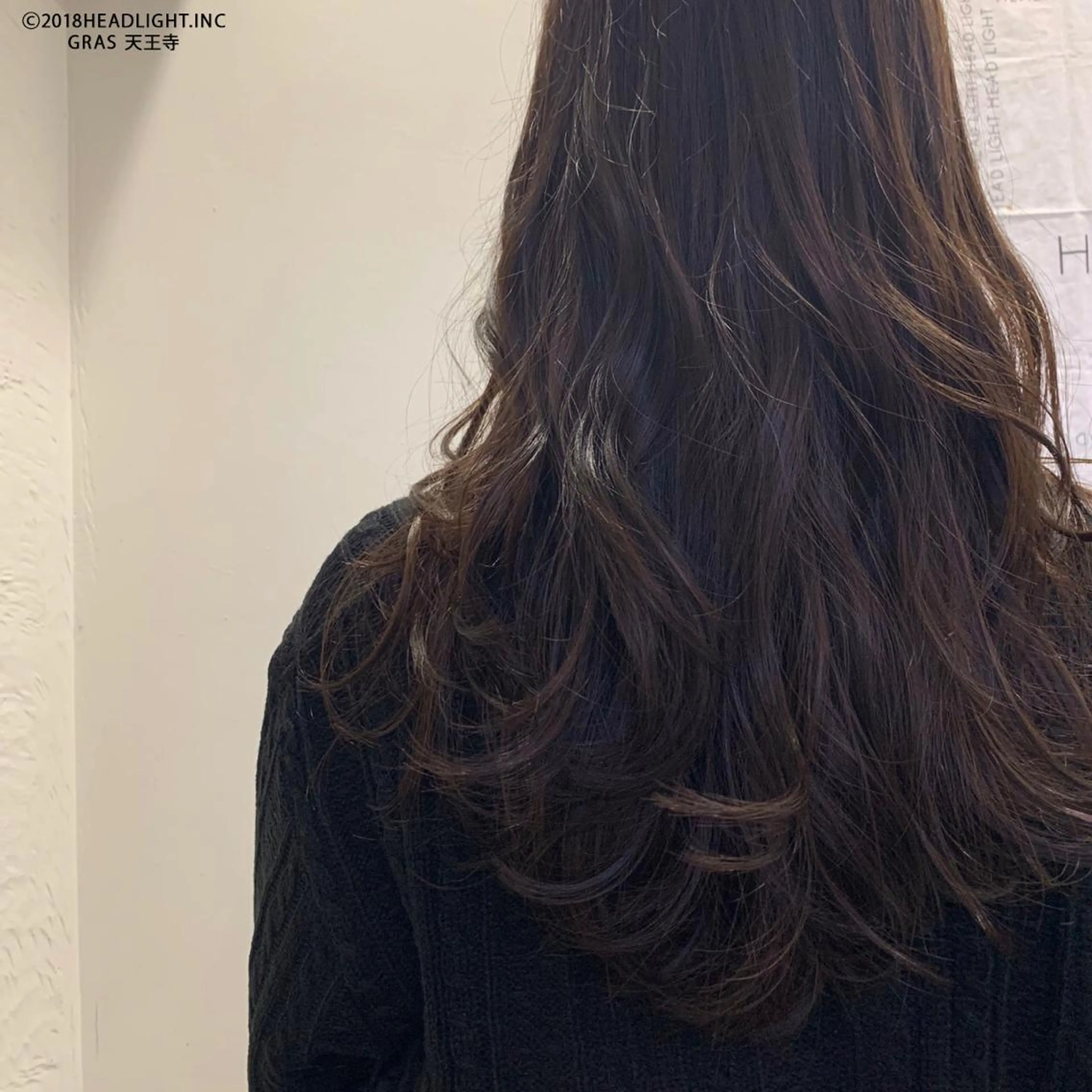 ロング レイヤーカット SALOWIN梅田茶屋町Suite店所属・韓国美容室出身 🌹Sana/梅田のヘアスタイル