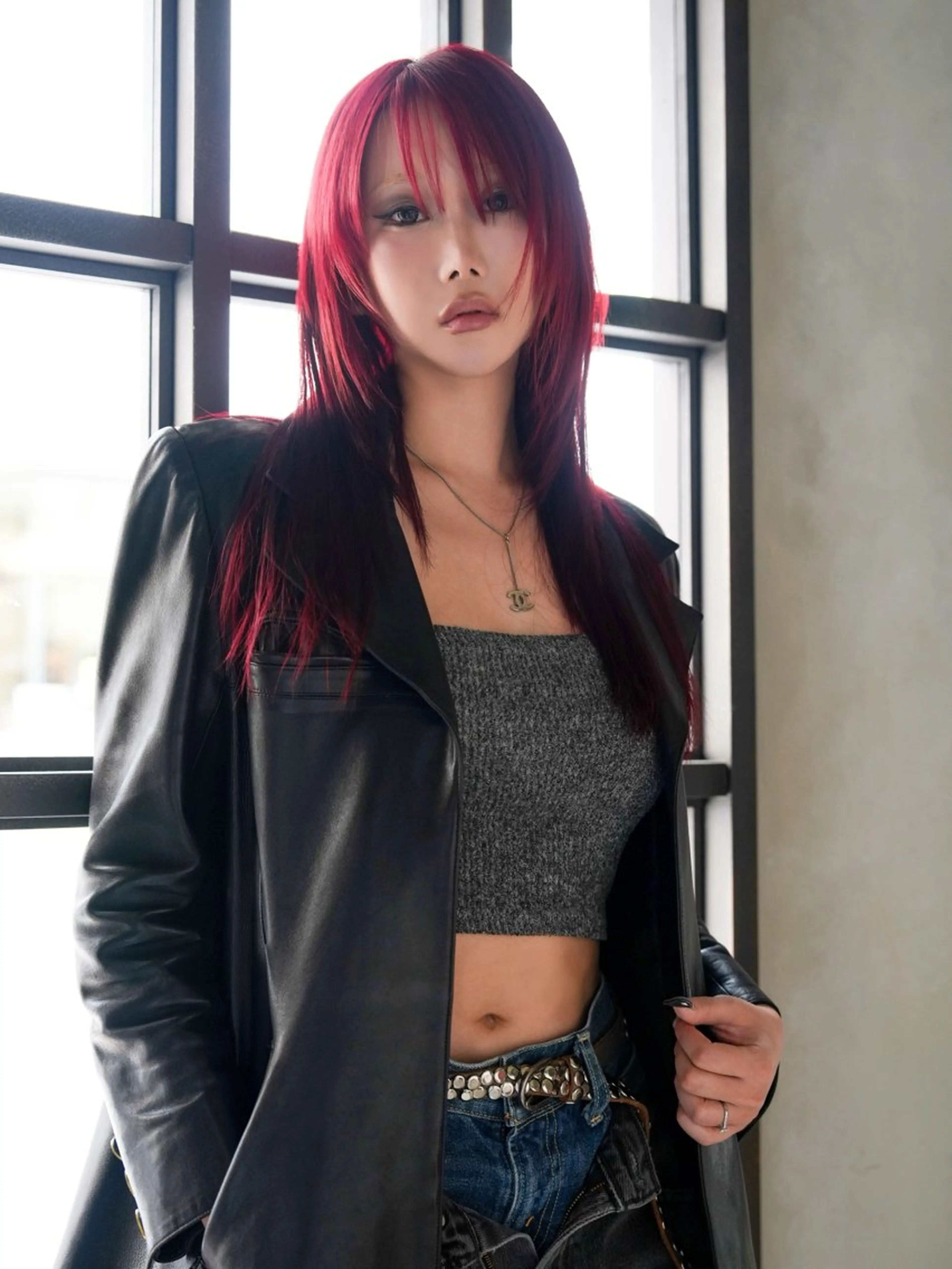 ロング エクステ 髪質改善 カット ヘアカラー トリートメント エクステ マテリアル 中央駅店のヘアスタイル