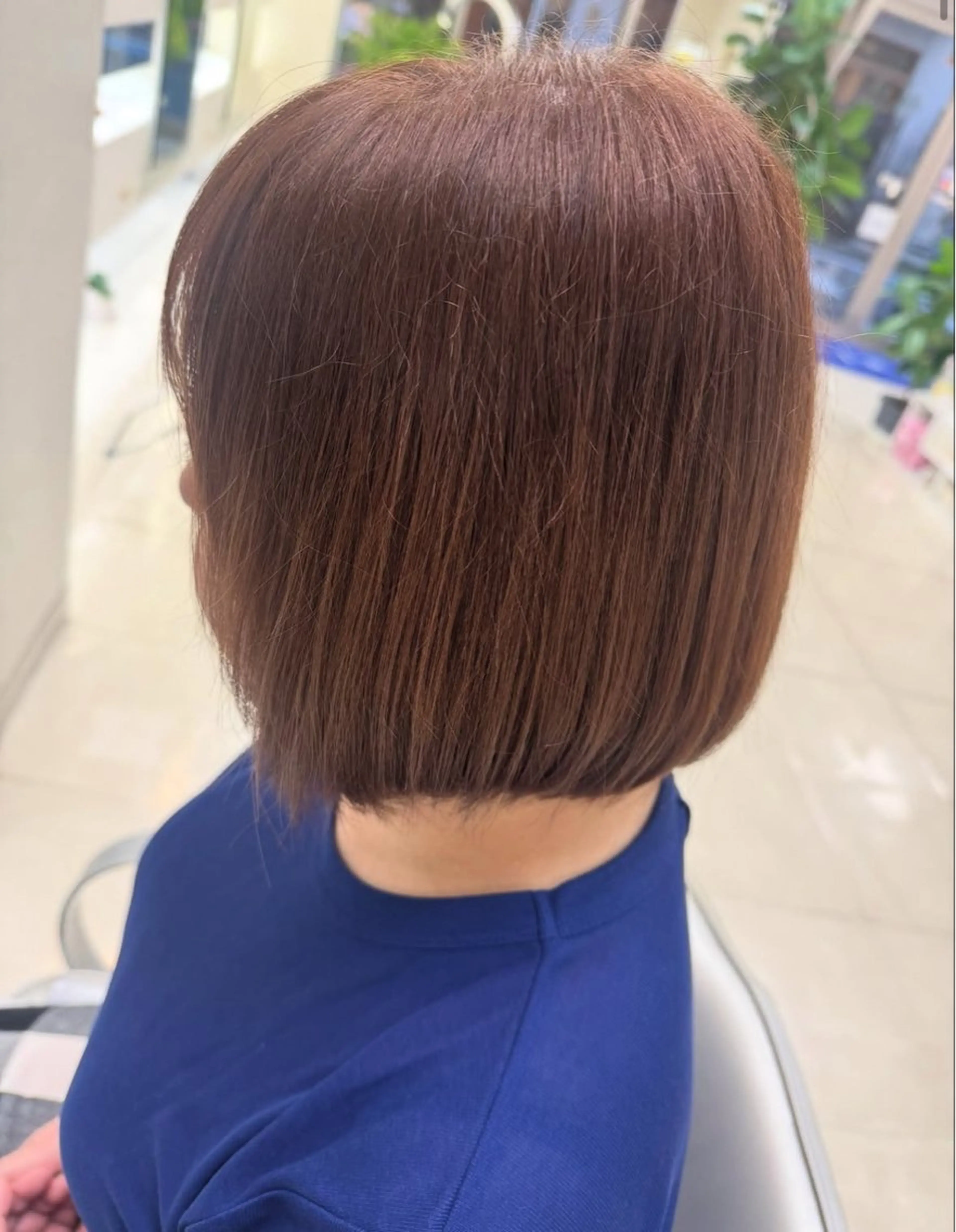 ミディアム ボブ タカハシ リナのヘアスタイル