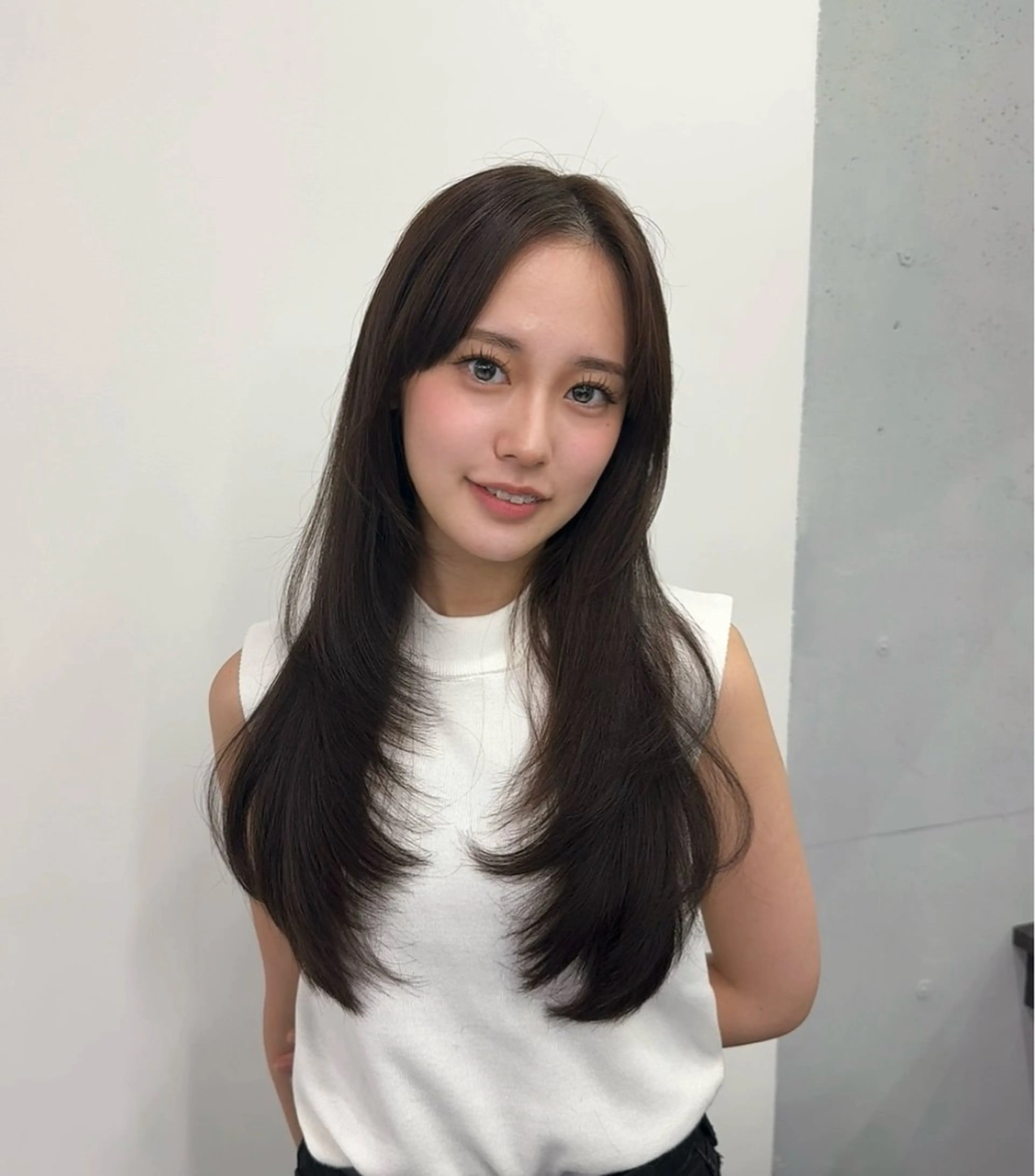 ロング カット ヘアカラー トリートメント レイヤー・ブリーチ kiyotoshiのヘアスタイル