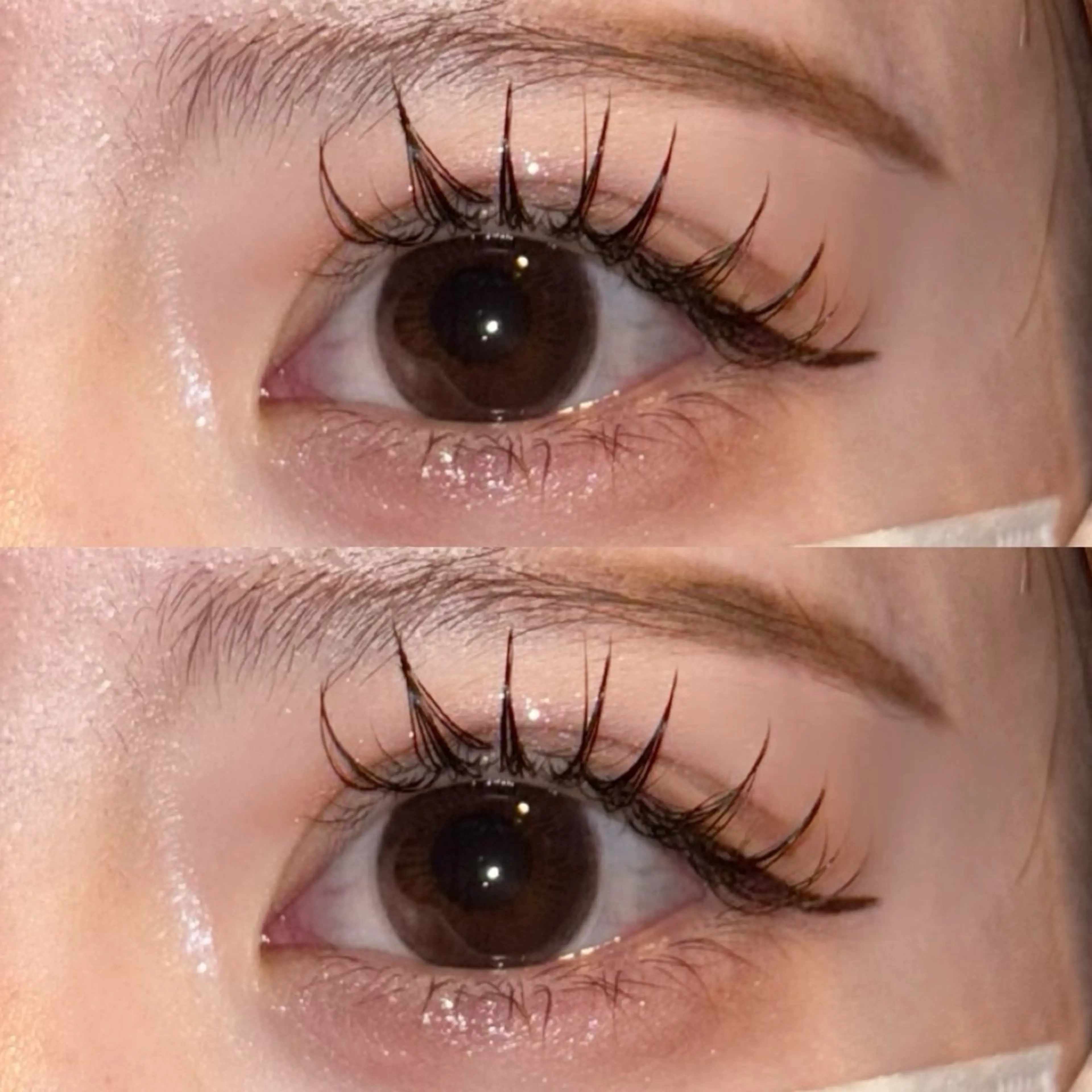 マツエク・マツパ 束感まつ毛 フラットラッシュ 韓国風マツエク 🍇chinatsu 🍇en Rêveのマツエク・マツパデザイン