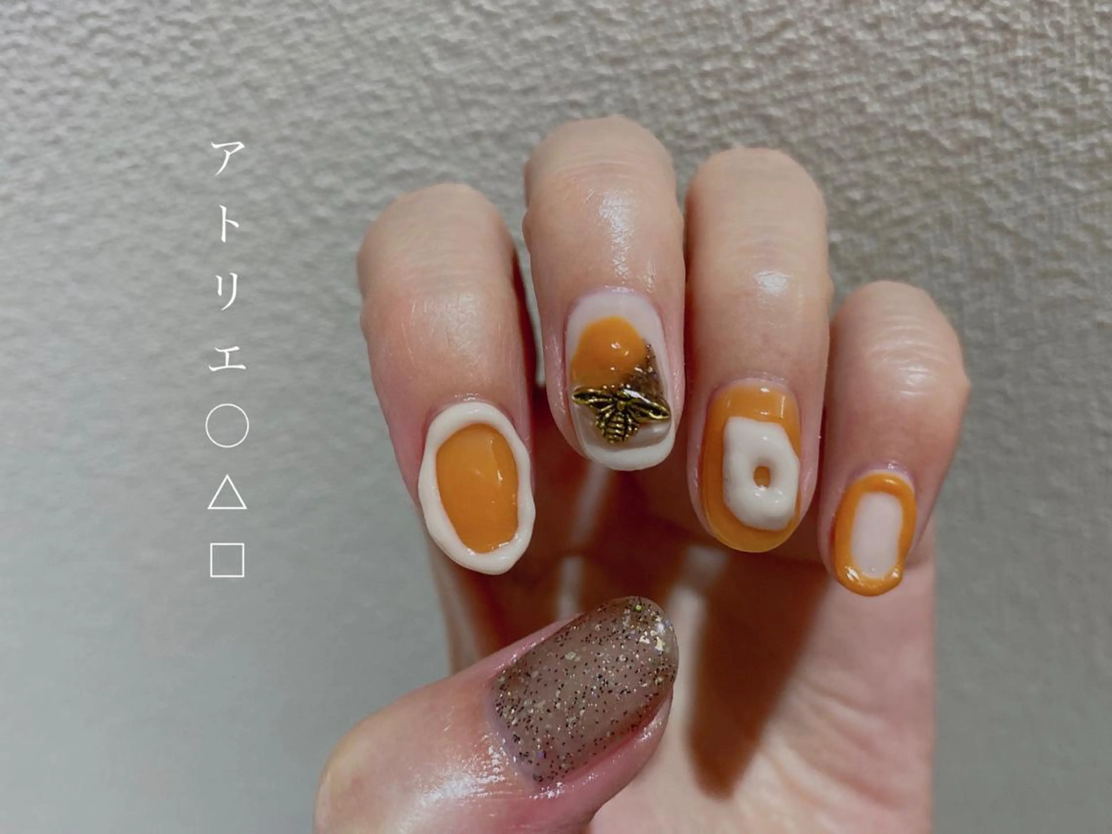 ネイル ハンドネイル アトリエ ○△□のネイルデザイン
