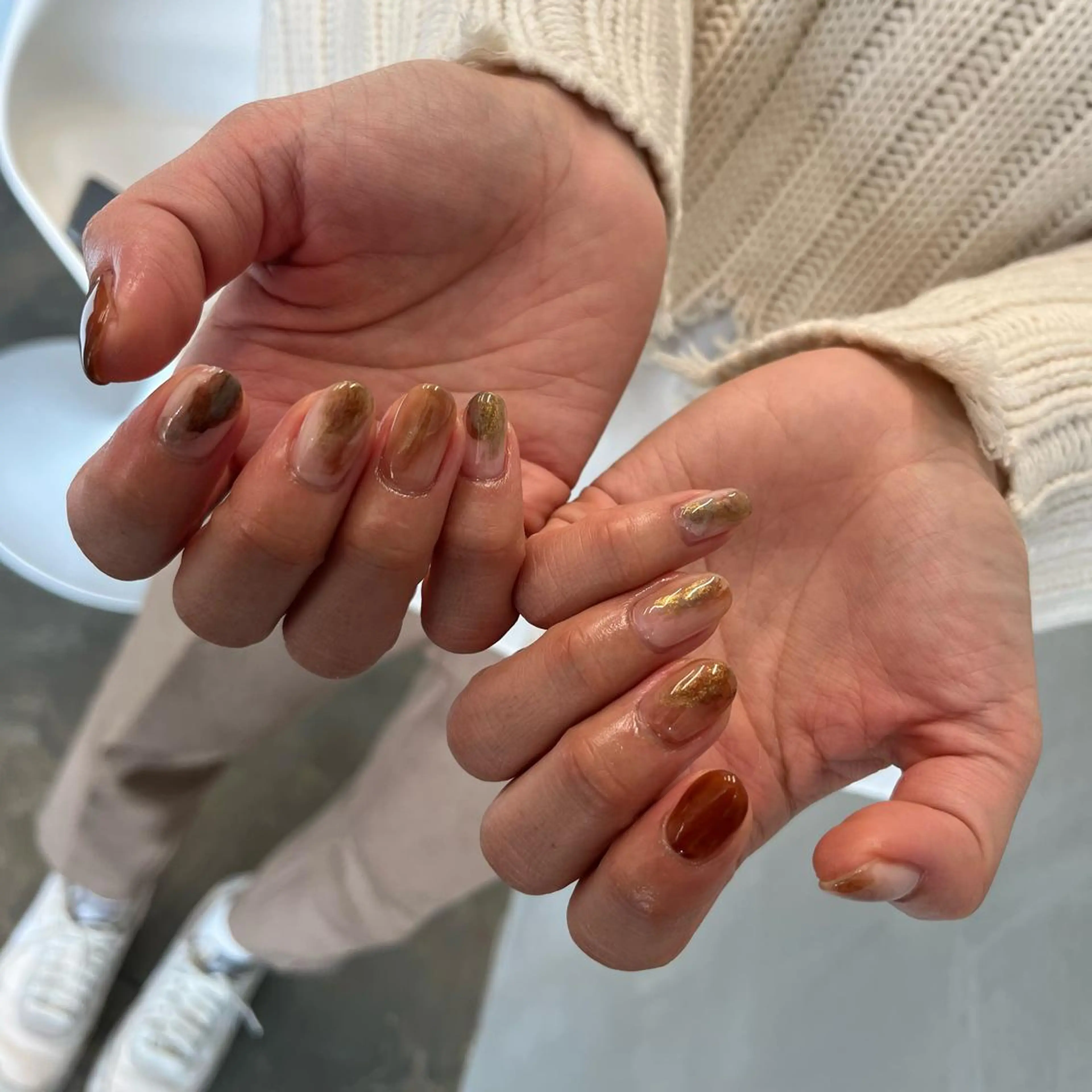 ネイル ハンドネイル Daywithout Anythingのネイルデザイン