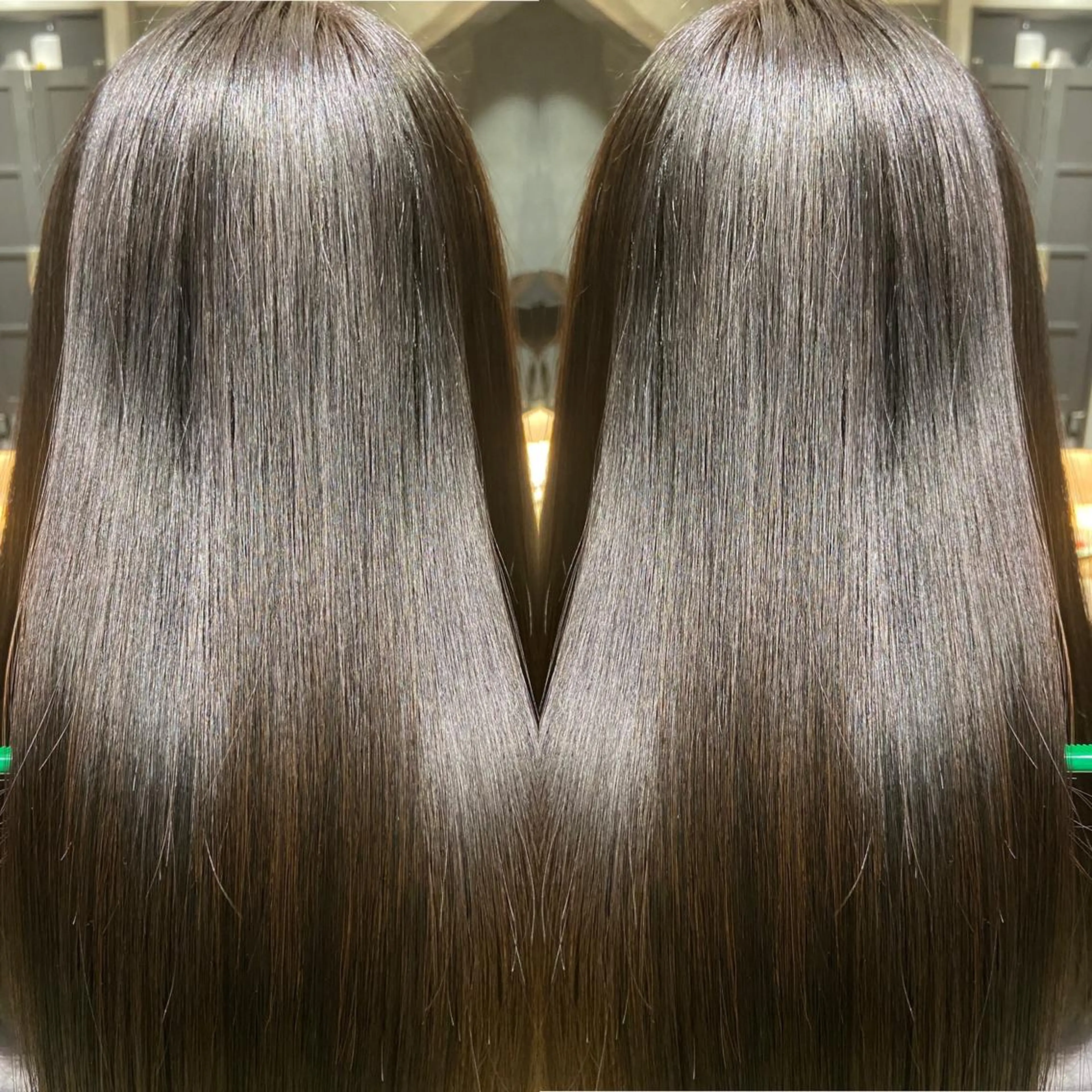 セミロング 髪質改善 縮毛矯正 縮毛矯正 トリートメント ツバサ 髪質改善のヘアスタイル